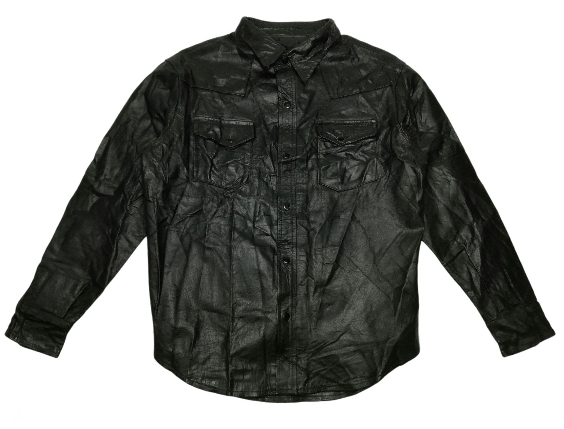 Genuine Leather × Leather × Vintage 🔥DOPE!! Rbomber U.S.A. Full Leather American Western Short Size US M / EU 48-50 / 2 - 1 Thumbnail