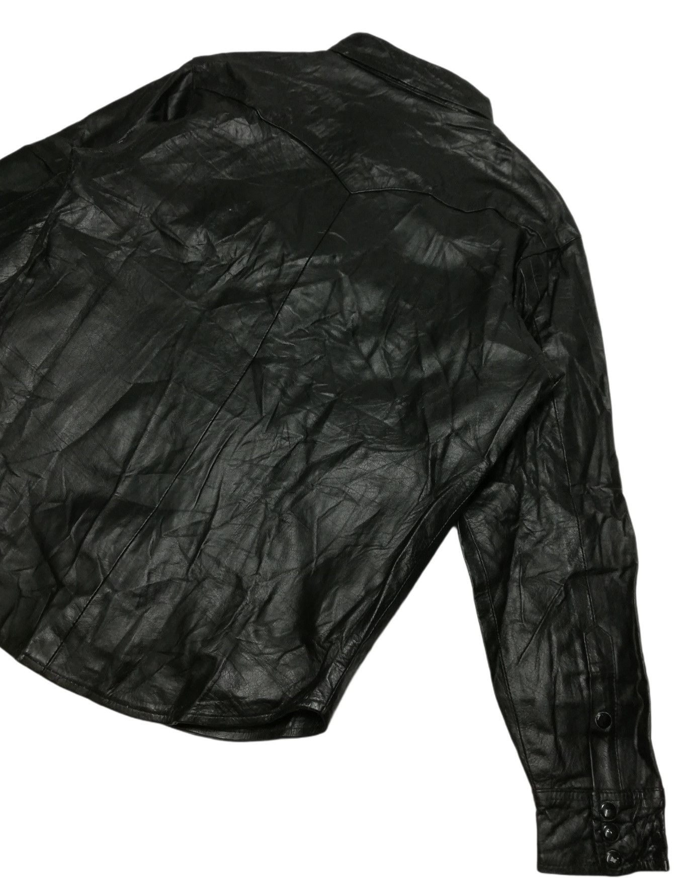 Genuine Leather × Leather × Vintage 🔥DOPE!! Rbomber U.S.A. Full Leather American Western Short Size US M / EU 48-50 / 2 - 14 Thumbnail