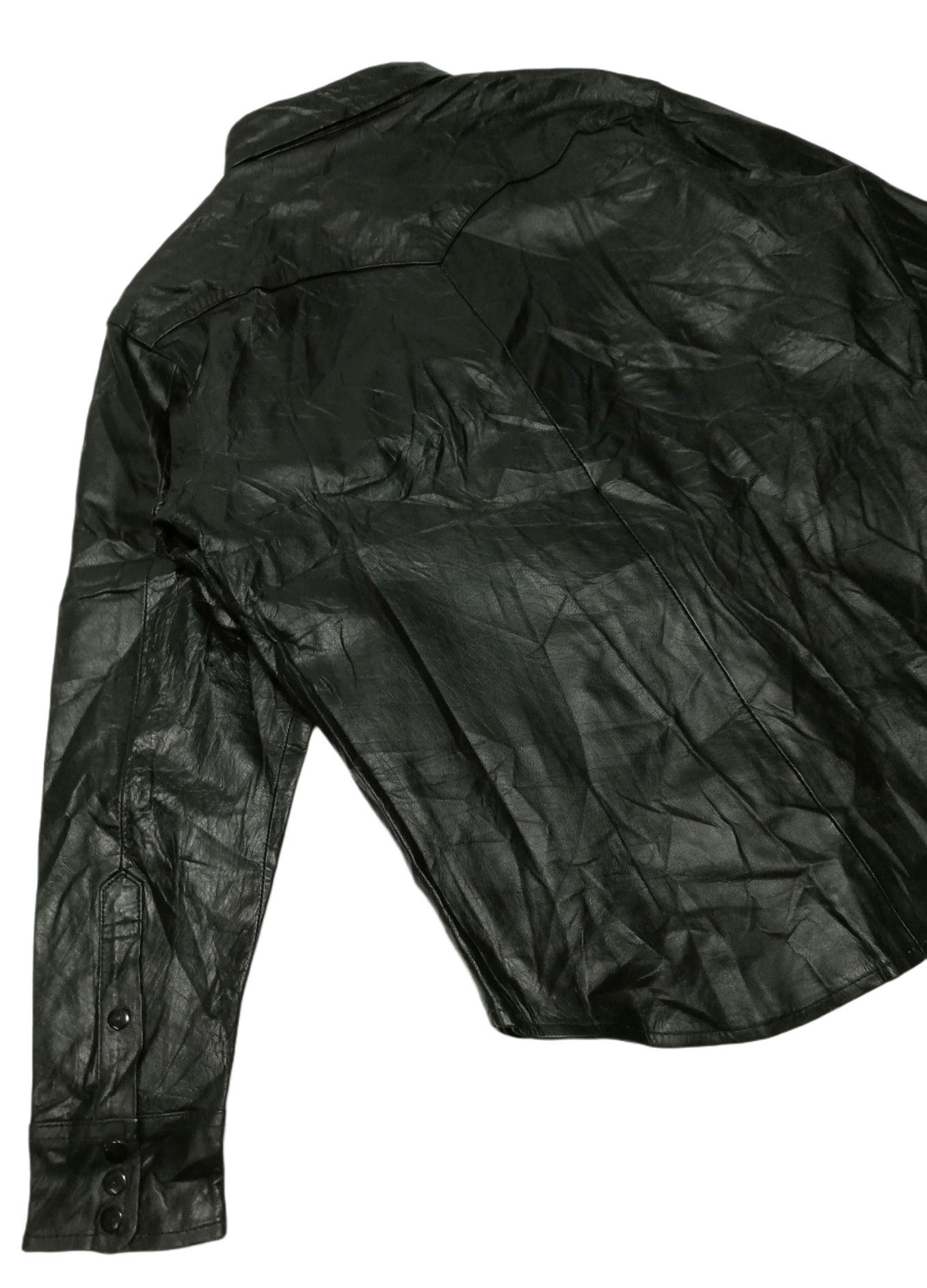 Genuine Leather × Leather × Vintage 🔥DOPE!! Rbomber U.S.A. Full Leather American Western Short Size US M / EU 48-50 / 2 - 12 Thumbnail