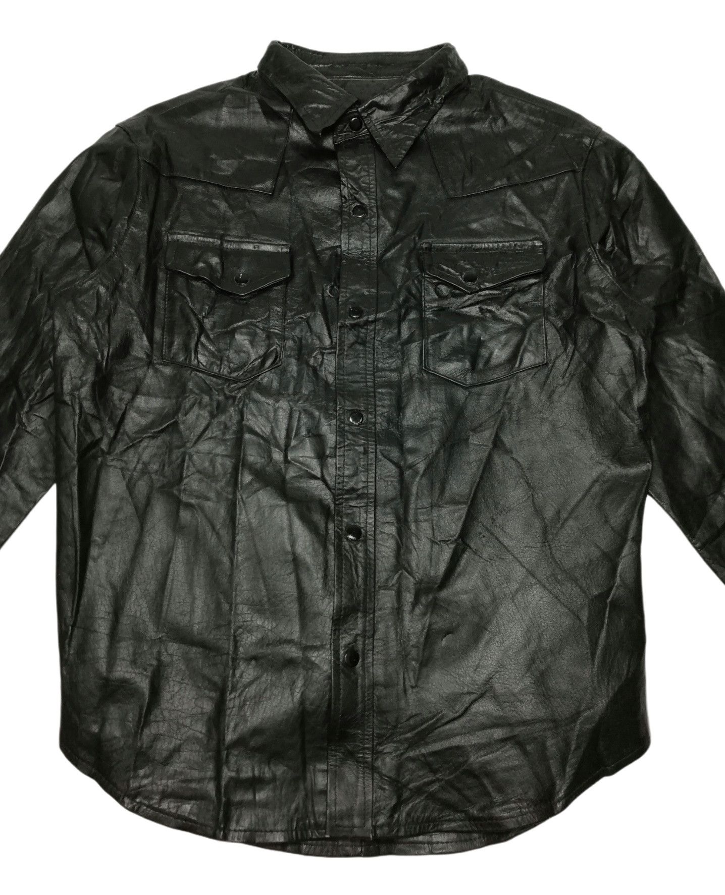 Genuine Leather × Leather × Vintage 🔥DOPE!! Rbomber U.S.A. Full Leather American Western Short Size US M / EU 48-50 / 2 - 2 Thumbnail