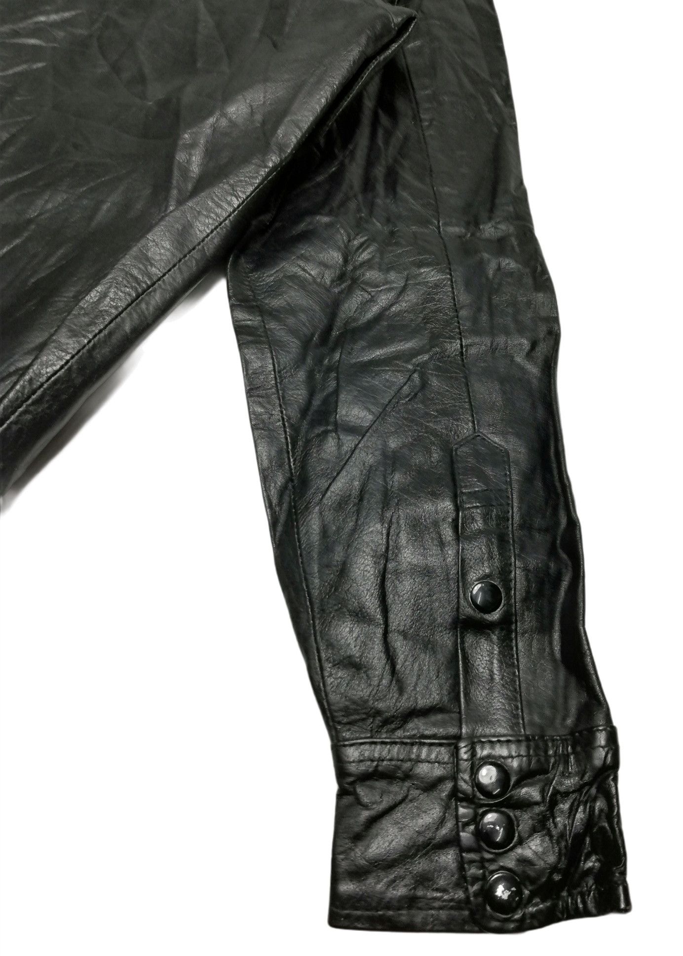 Genuine Leather × Leather × Vintage 🔥DOPE!! Rbomber U.S.A. Full Leather American Western Short Size US M / EU 48-50 / 2 - 15 Thumbnail