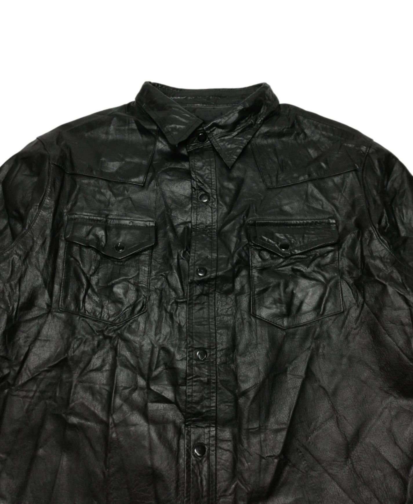 Genuine Leather × Leather × Vintage 🔥DOPE!! Rbomber U.S.A. Full Leather American Western Short Size US M / EU 48-50 / 2 - 5 Thumbnail