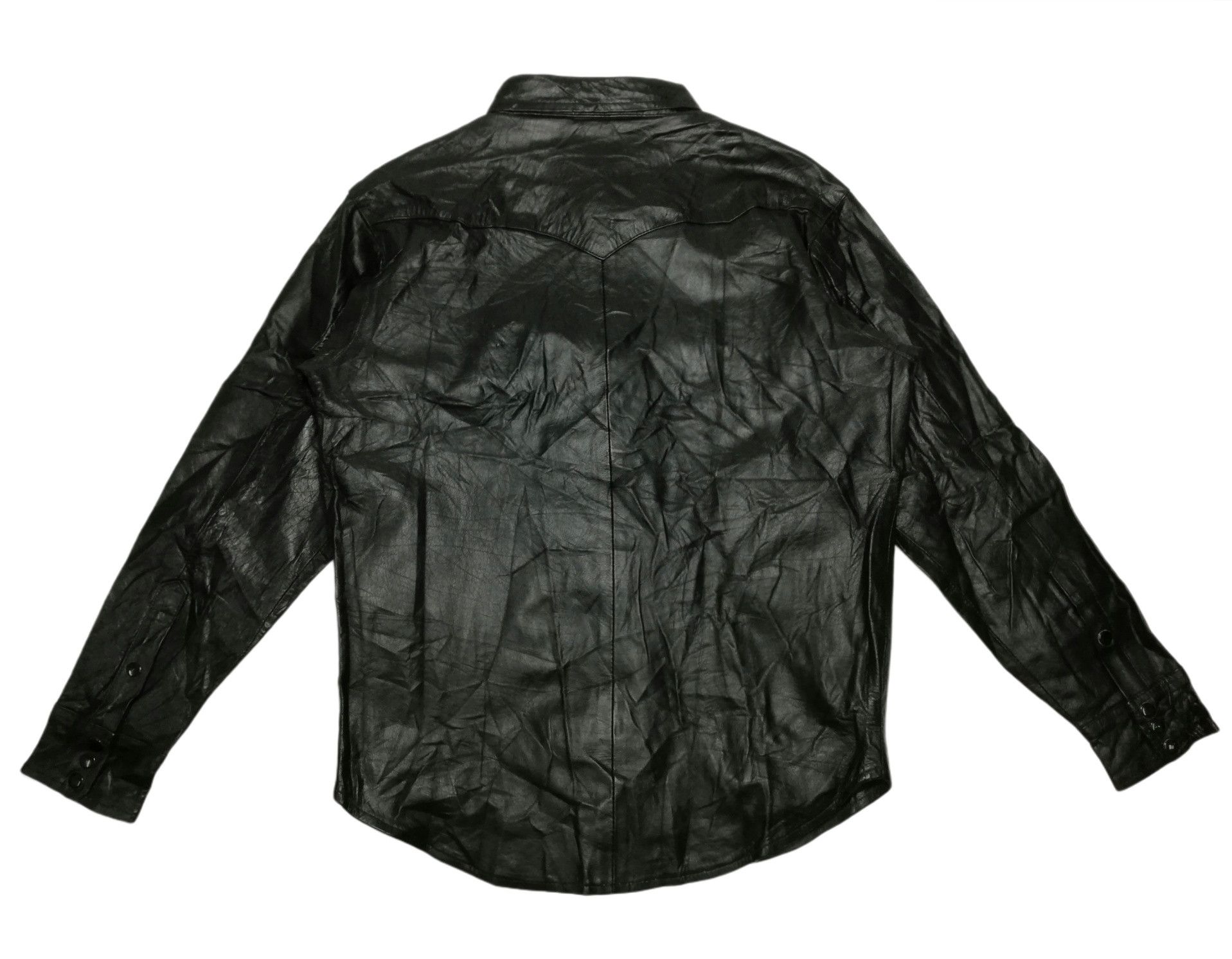 Genuine Leather × Leather × Vintage 🔥DOPE!! Rbomber U.S.A. Full Leather American Western Short Size US M / EU 48-50 / 2 - 10 Thumbnail
