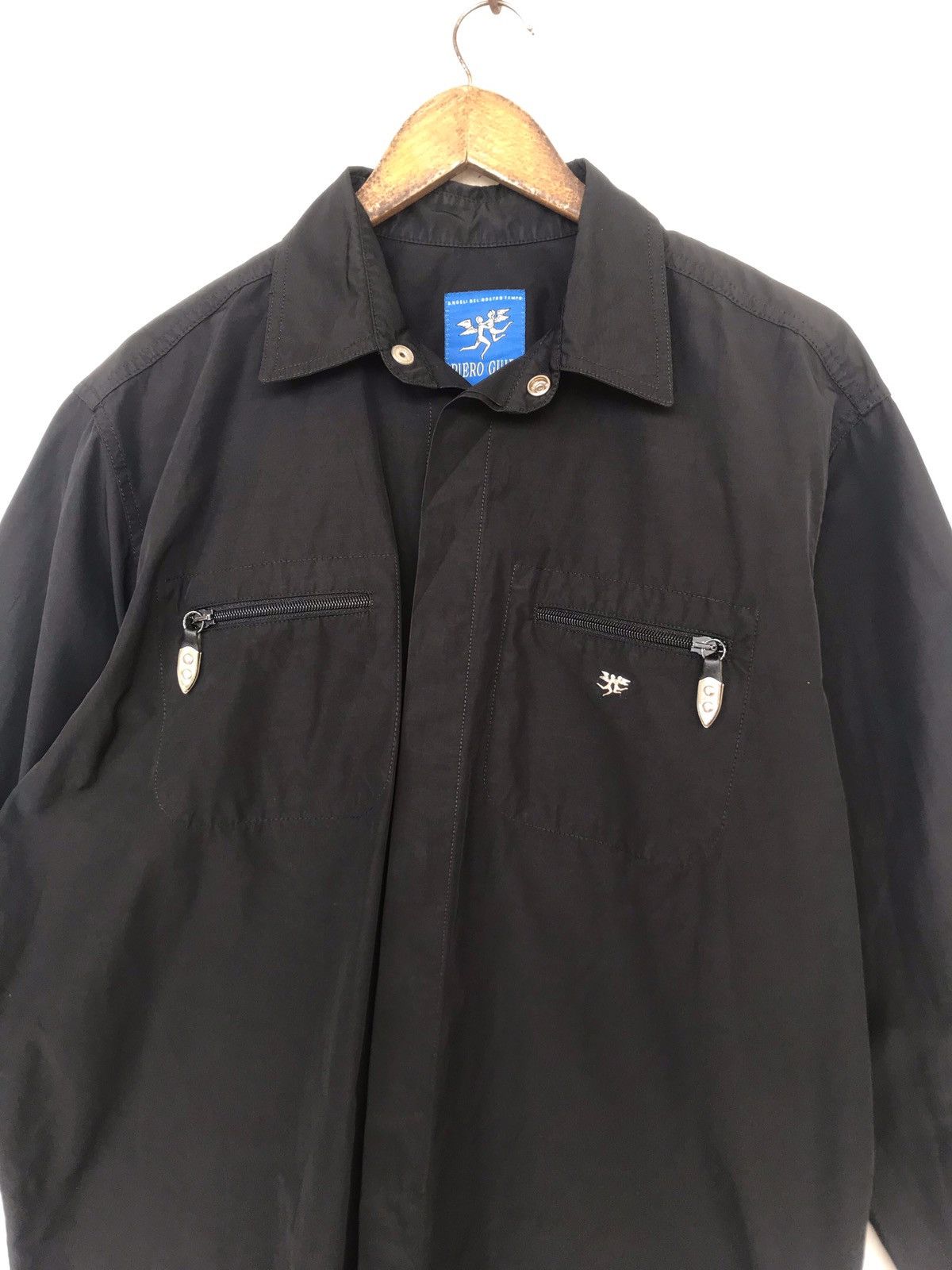 Vintage PIERO GUIDI Button Ups Light Jacket. Size US L / EU 52-54 / 3 - 3 Thumbnail