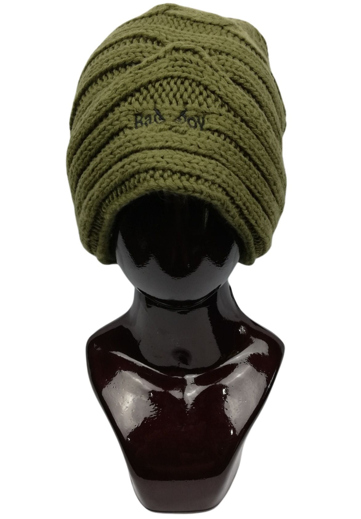 Designer 🔥GRAIL OG Bad Boy By Designer Yamatoyo Oversize Knit Hat Size ONE SIZE - 9 Thumbnail