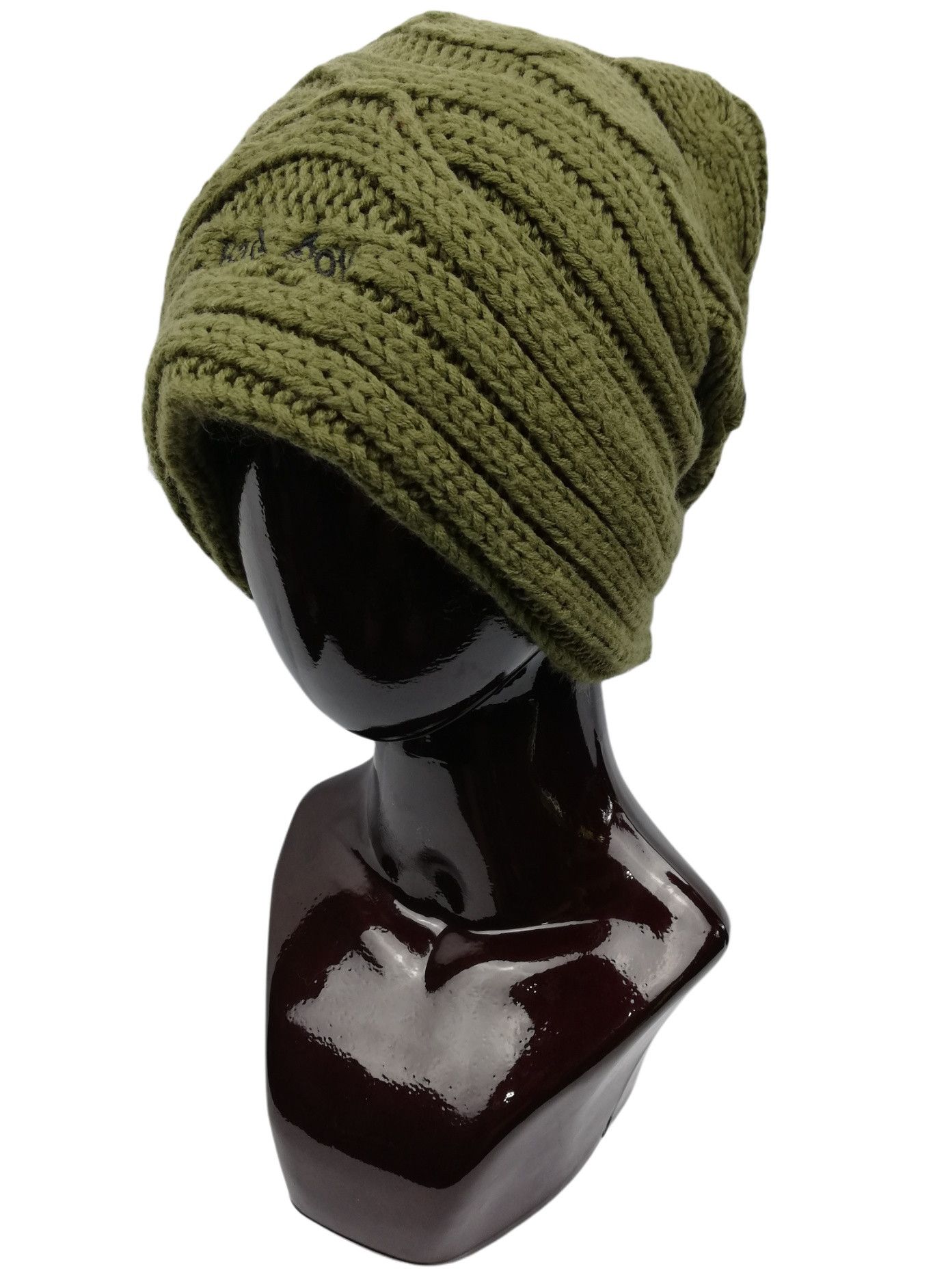 Designer 🔥GRAIL OG Bad Boy By Designer Yamatoyo Oversize Knit Hat Size ONE SIZE - 2 Thumbnail