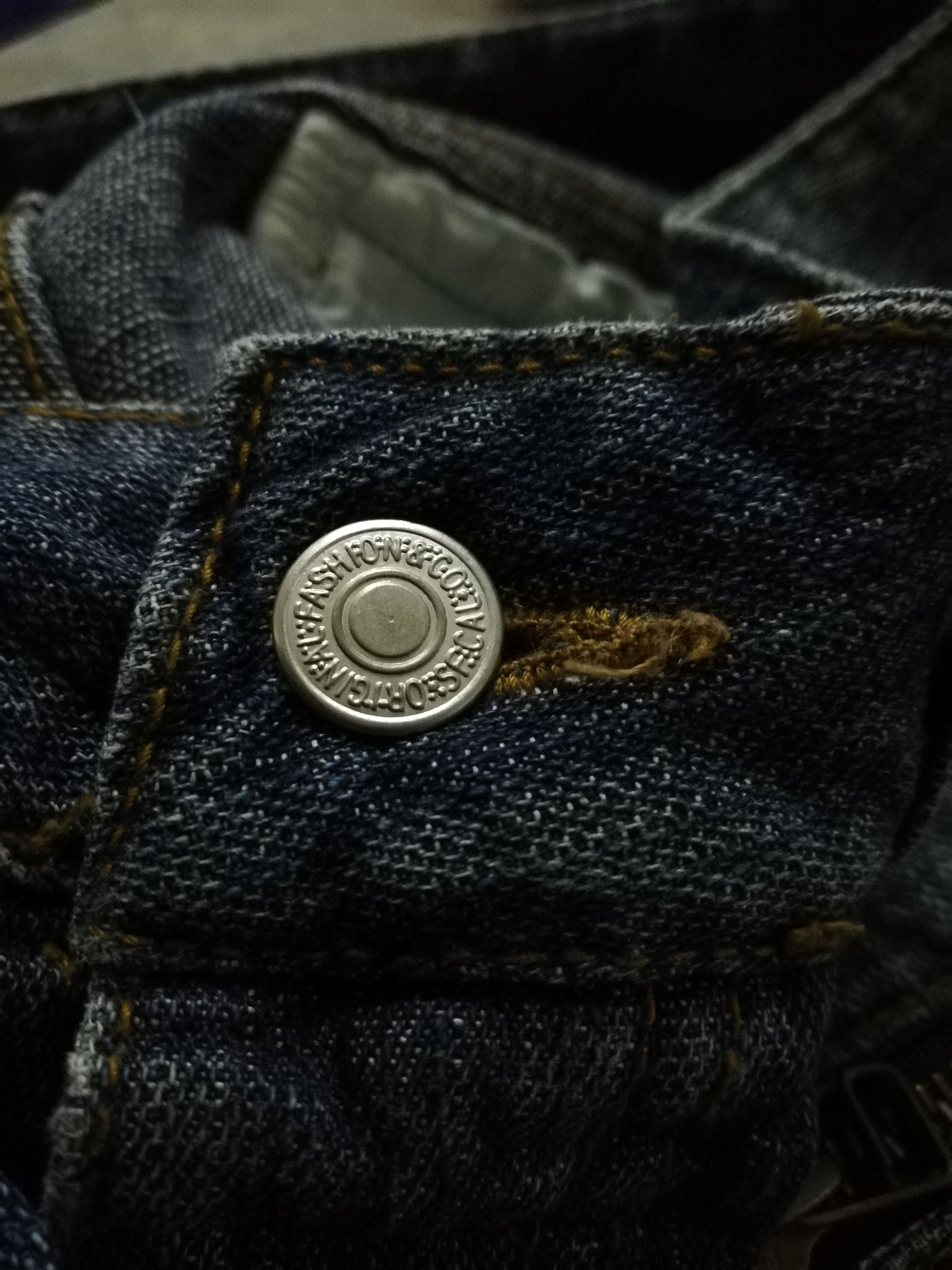 Japanese Brand 🔥Fuga Zipper Punk Distressed Denim & Red Stitch Denim🔥 Size US 30 / EU 46 - 11 Thumbnail