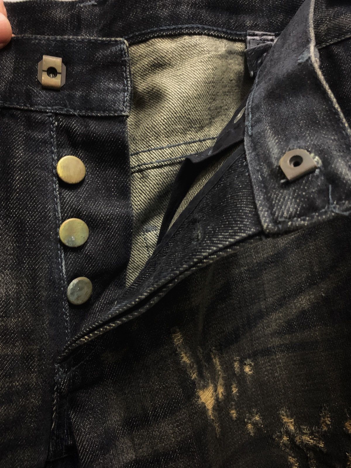Other BLACK Distressed Skinny Jeans. Size US 29 - 12 Thumbnail