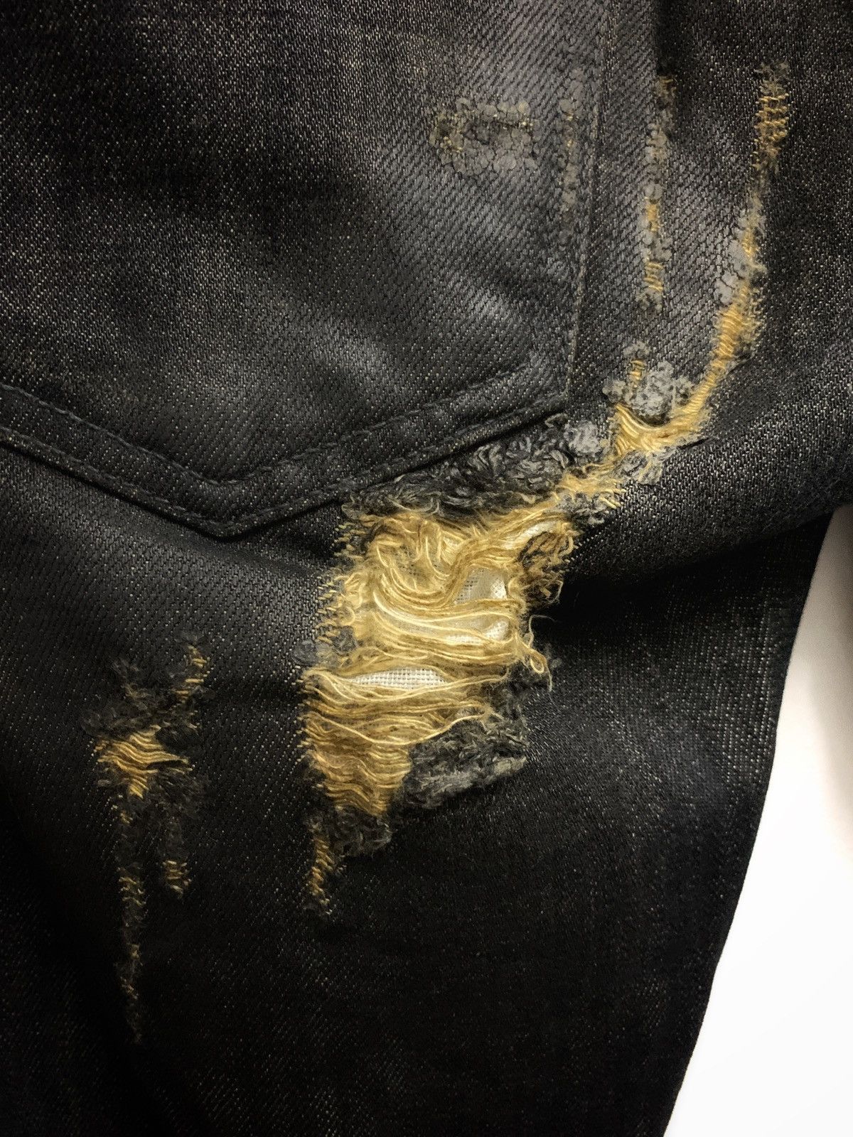 Other BLACK Distressed Skinny Jeans. Size US 29 - 10 Thumbnail