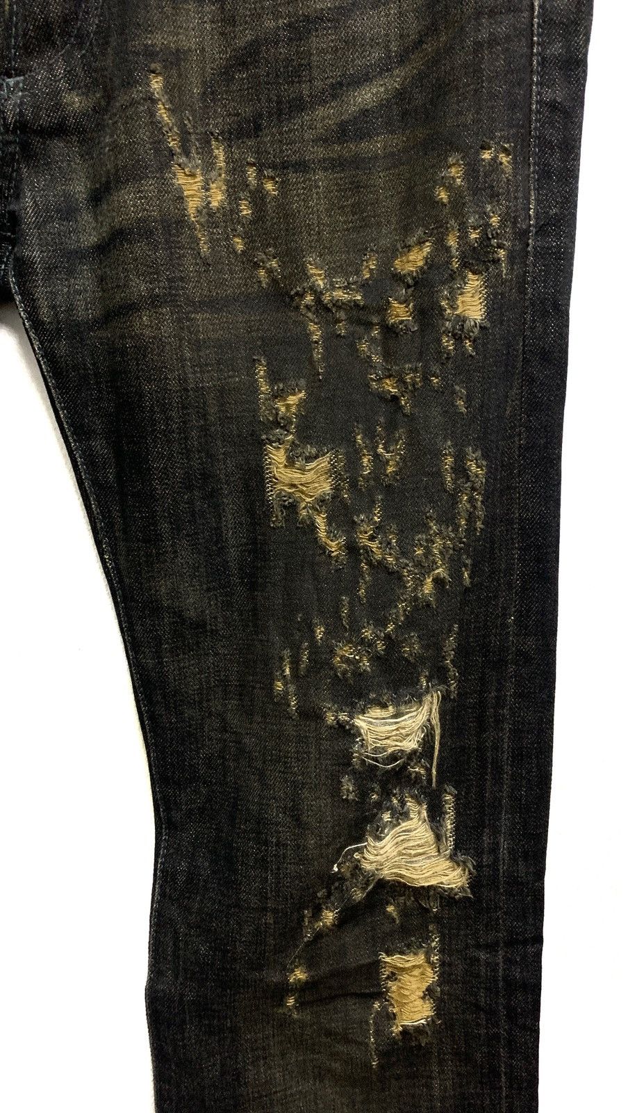 Other BLACK Distressed Skinny Jeans. Size US 29 - 3 Thumbnail