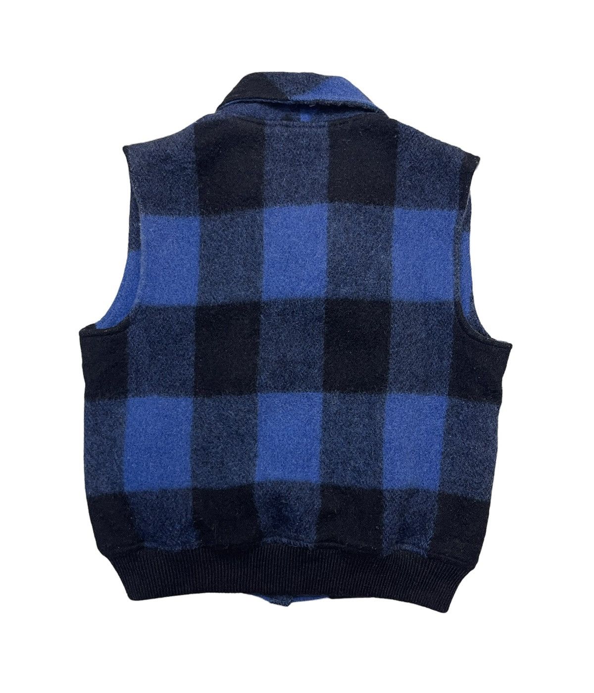 Vintage Vintage 80s Woolrich Usa Buffalo Plaid Vest Jacket Size M / US 6-8 / IT 42-44 - 2 Thumbnail