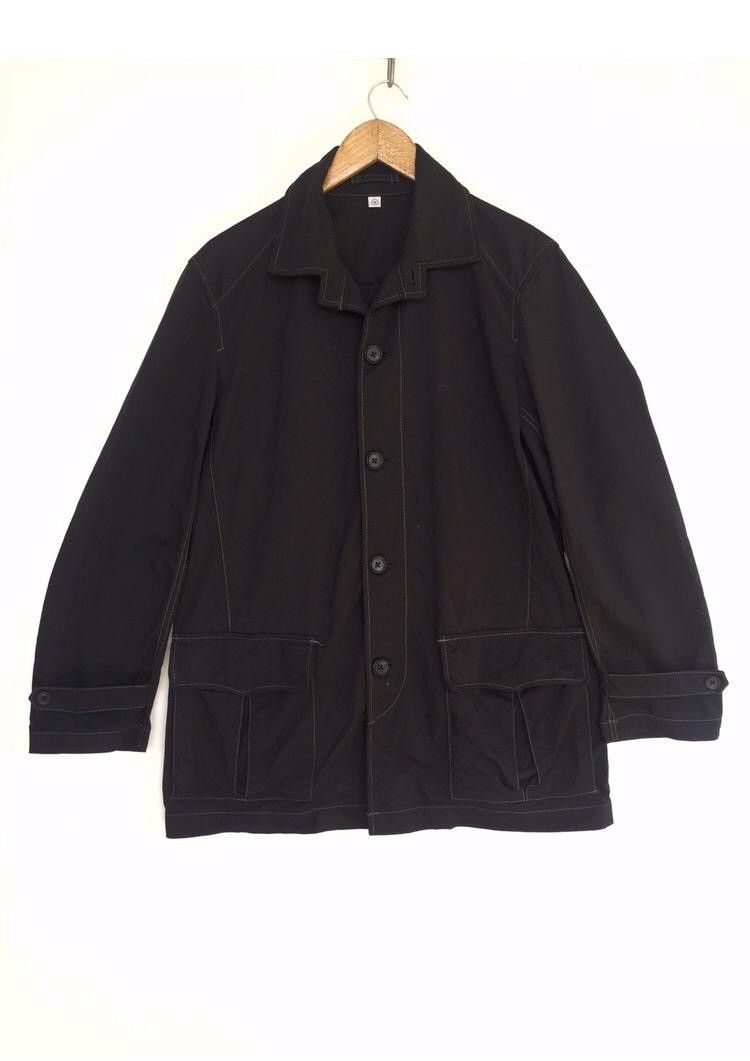 Uniqlo Button ups black chore jacket by UNIQLO Size US M / EU 48-50 / 2 - 1 Thumbnail