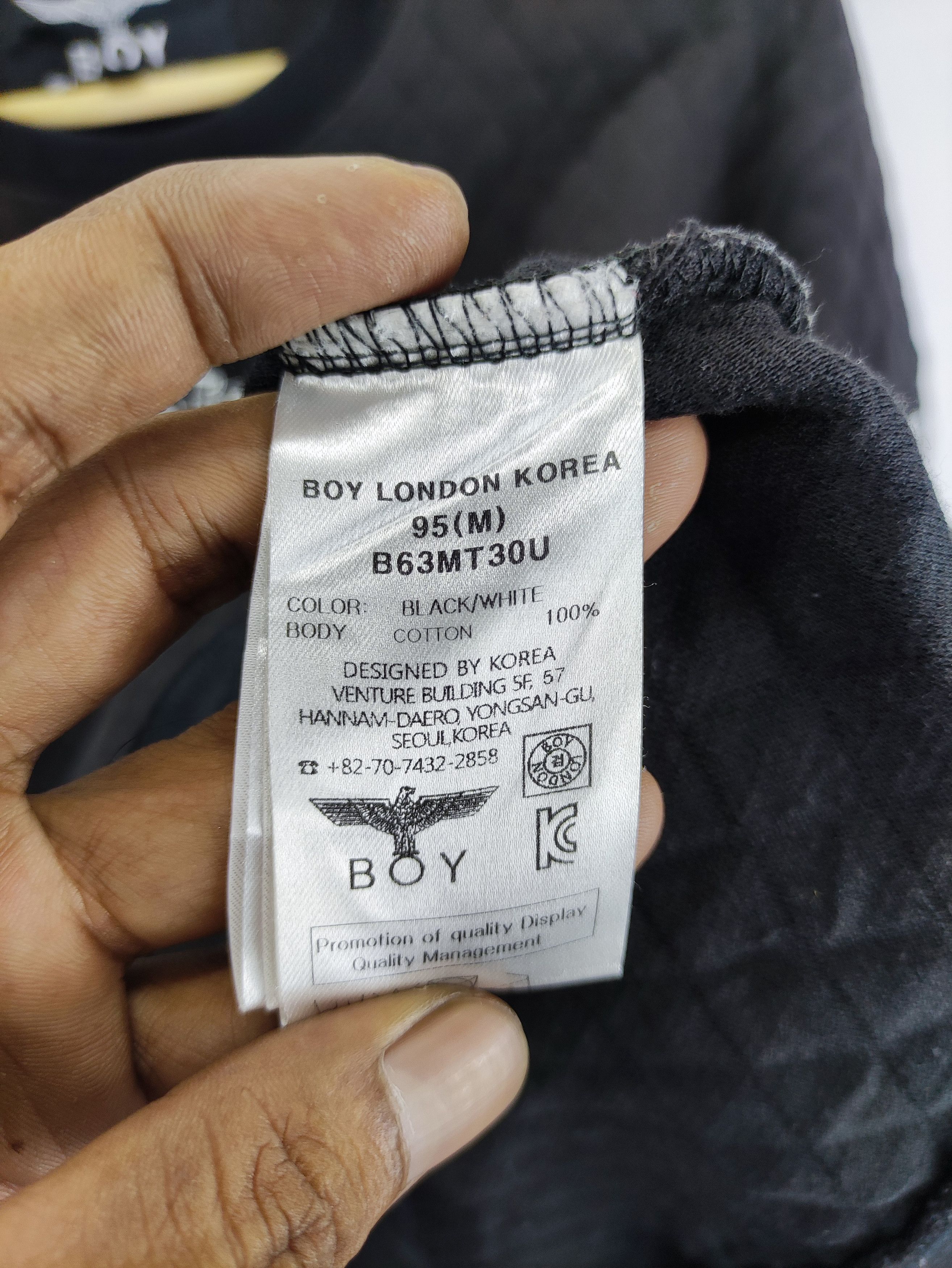 Boy London Vintage Boy London Quilted Jumper Sweater Size US M / EU 48-50 / 2 - 5 Thumbnail