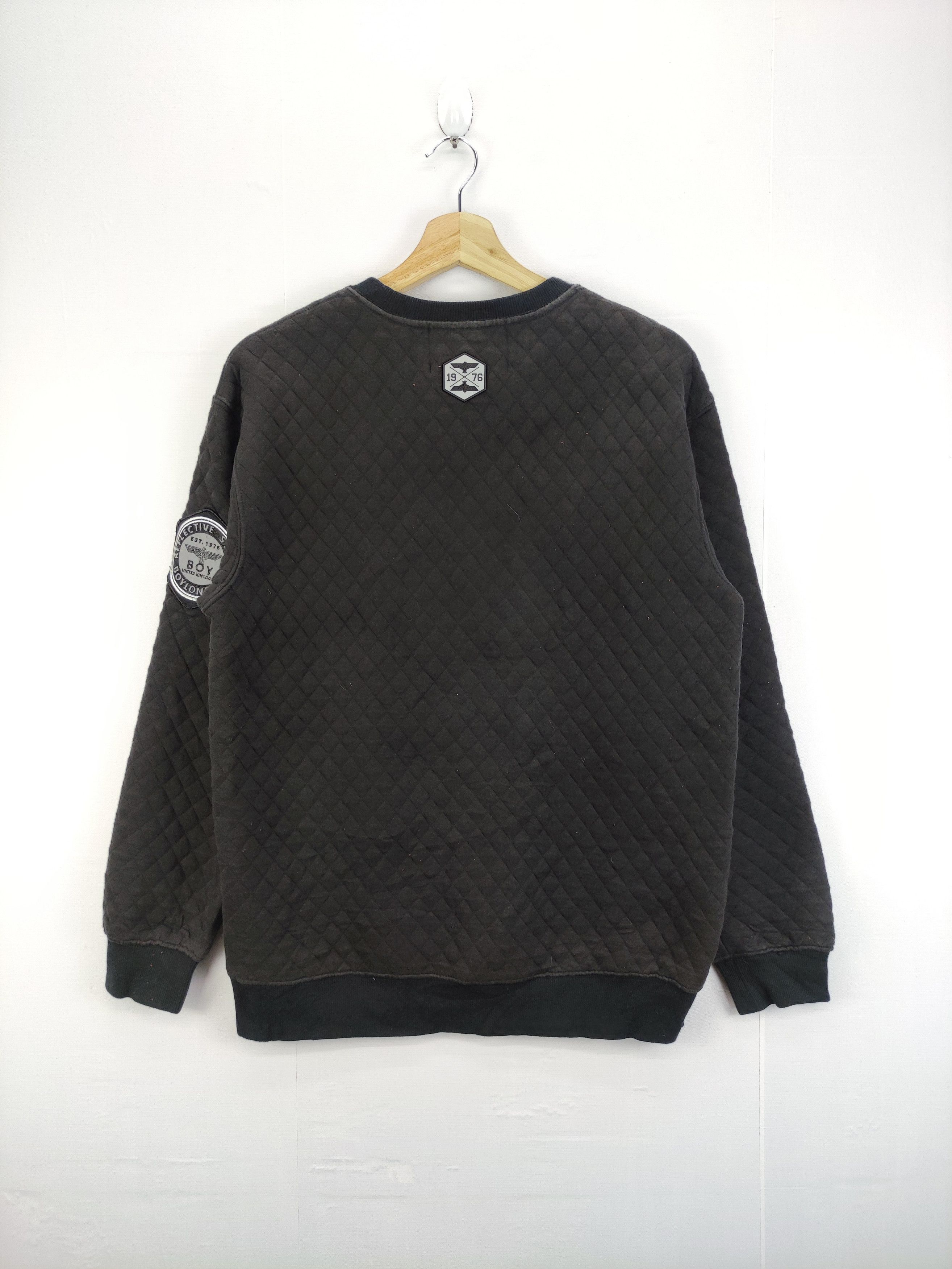 Boy London Vintage Boy London Quilted Jumper Sweater Size US M / EU 48-50 / 2 - 7 Thumbnail