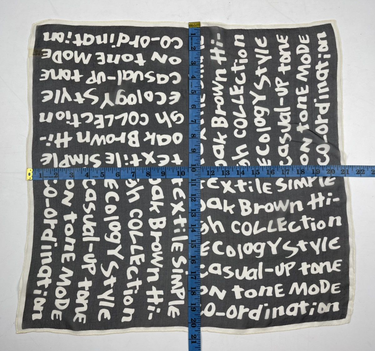 Japanese Brand full print bandana handkerchief neckerchief scarf HC0411 Size ONE SIZE - 6 Thumbnail