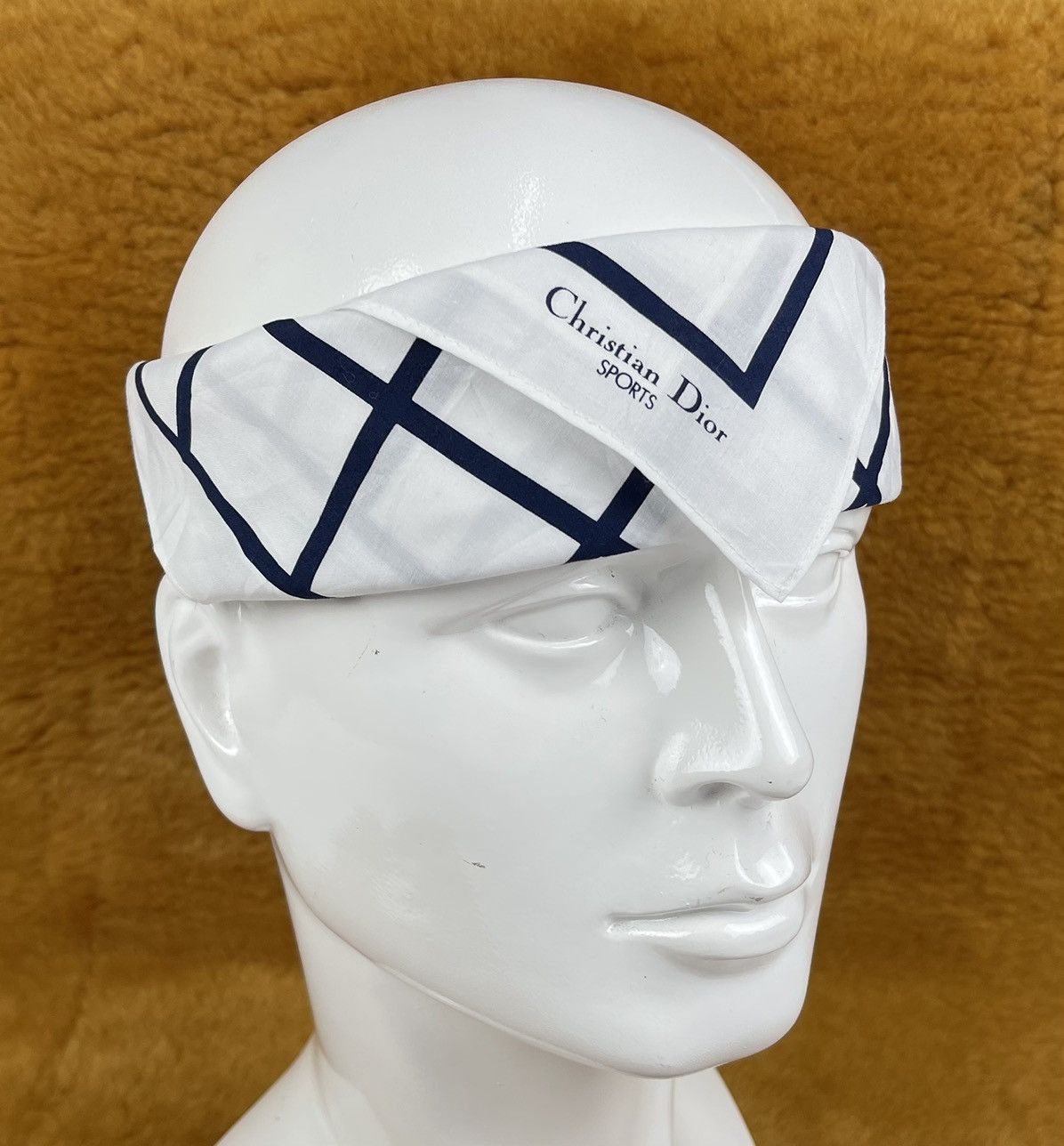 Christian Dior Monsieur × Vintage christian dior sports bandana handkerchief HC0183 Size ONE SIZE - 1 Thumbnail