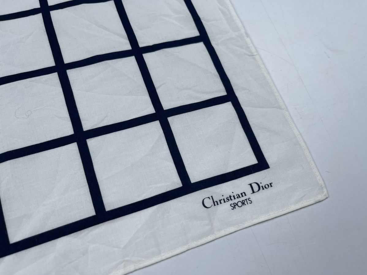 Christian Dior Monsieur × Vintage christian dior sports bandana handkerchief HC0183 Size ONE SIZE - 3 Thumbnail