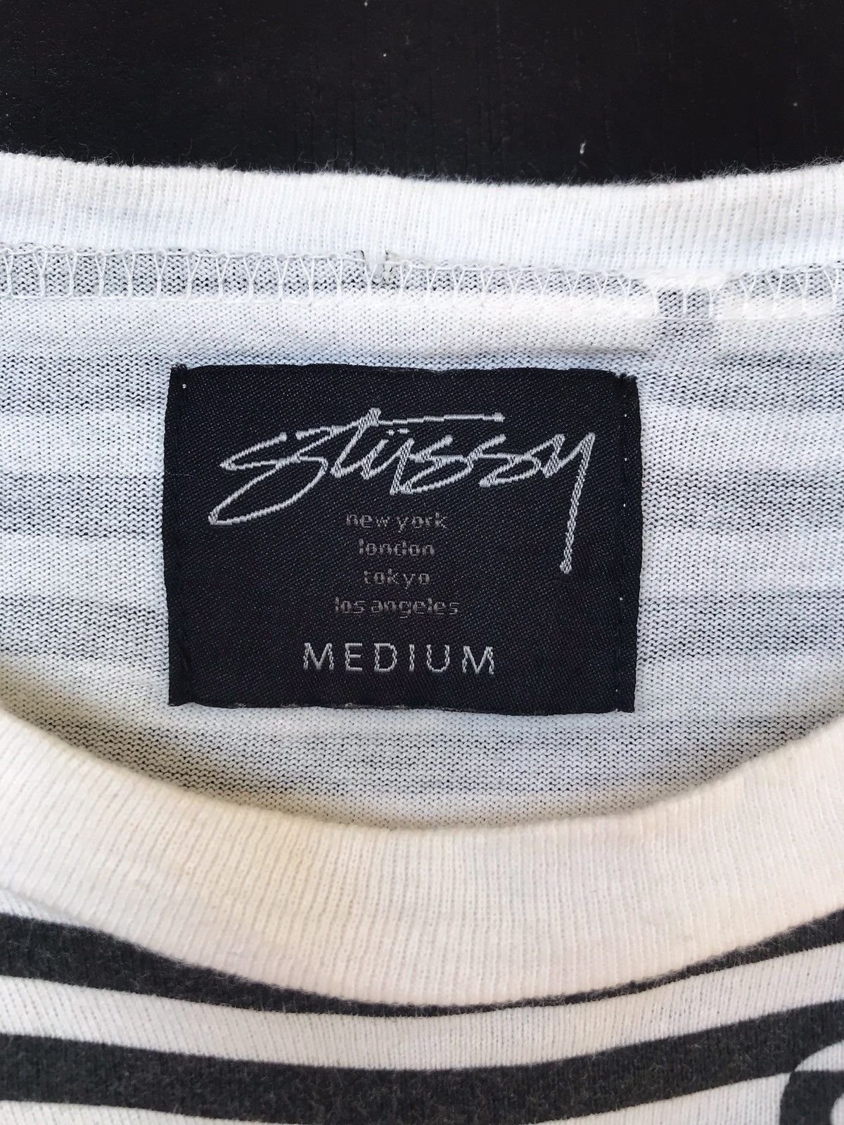 Stussy Longsleeve STUSSY stripes Shirt. Size US M / EU 48-50 / 2 - 8 Thumbnail