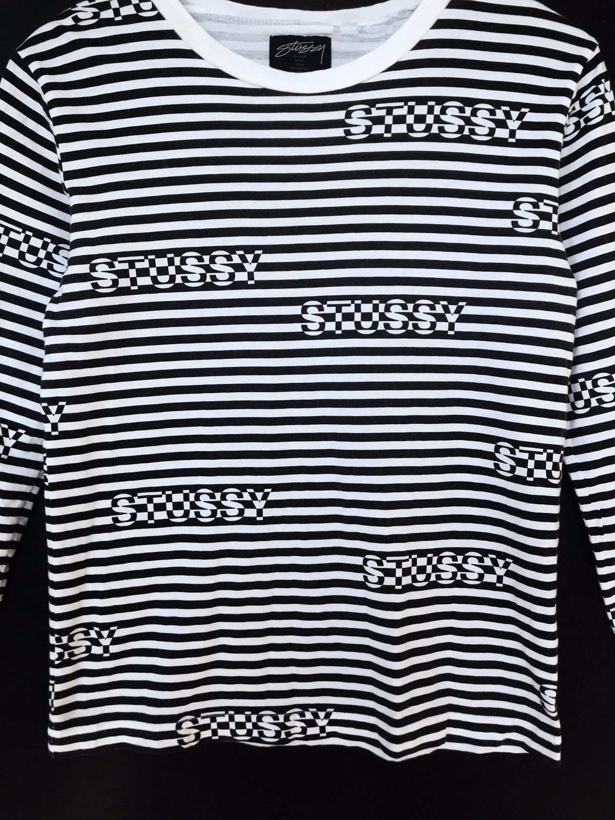 Stussy Longsleeve STUSSY stripes Shirt. Size US M / EU 48-50 / 2 - 3 Thumbnail
