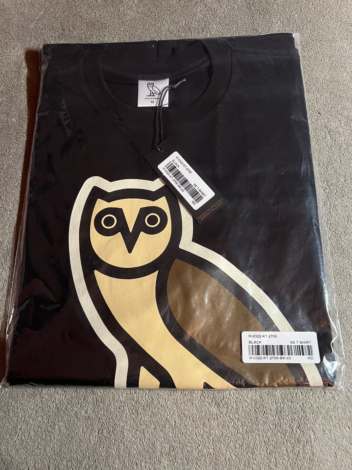 Drake × October's Very Own OVO T-SHIRT BUBBLE OWL OG - BRAND NEW with tags Size US M / EU 48-50 / 2 - 1 Thumbnail