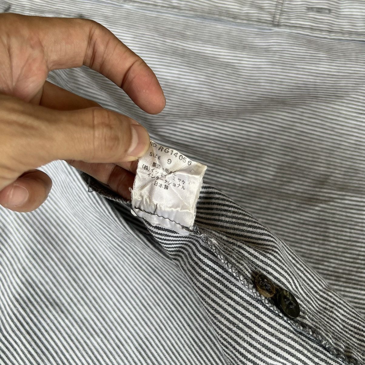 Issey Miyake Issey Miyake Stripe Shirt Button Up Size US L / EU 52-54 / 3 - 8 Thumbnail