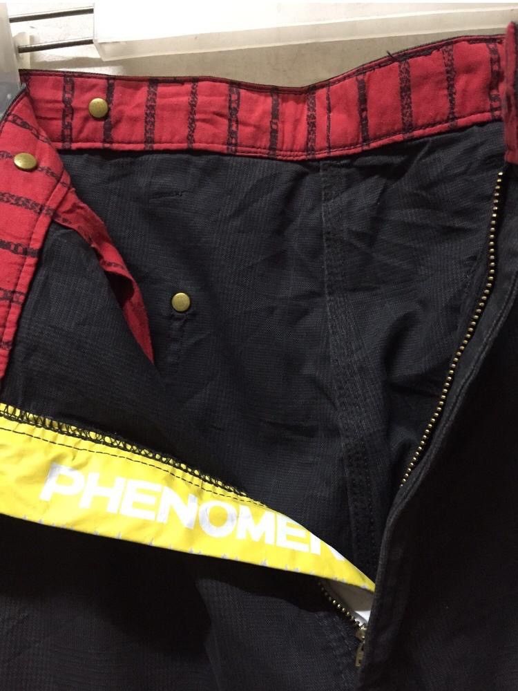 Japanese Brand 💥 PHENOMENOM STREETWEAR DOUBLE KNEE Size US 34 / EU 50 - 11 Thumbnail