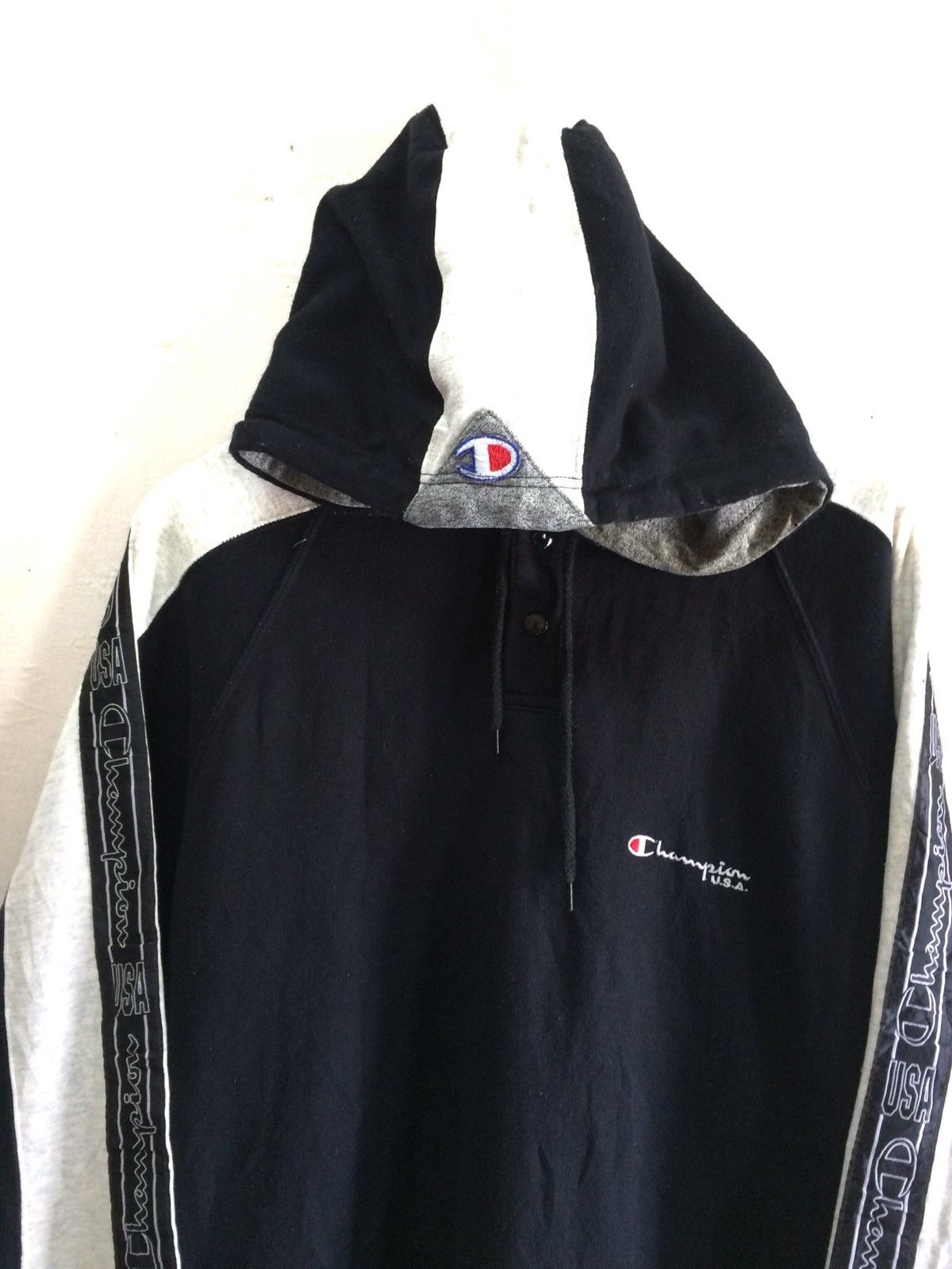 Champion CHAMPION Pull over sidetape sweatshirt with Hoodie Size US L / EU 52-54 / 3 - 2 Thumbnail