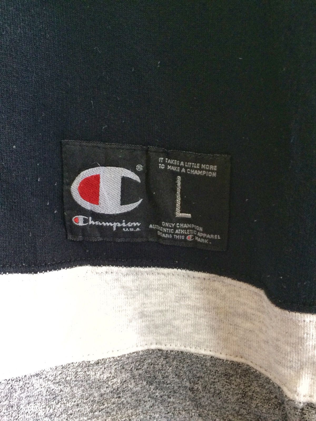 Champion CHAMPION Pull over sidetape sweatshirt with Hoodie Size US L / EU 52-54 / 3 - 6 Thumbnail