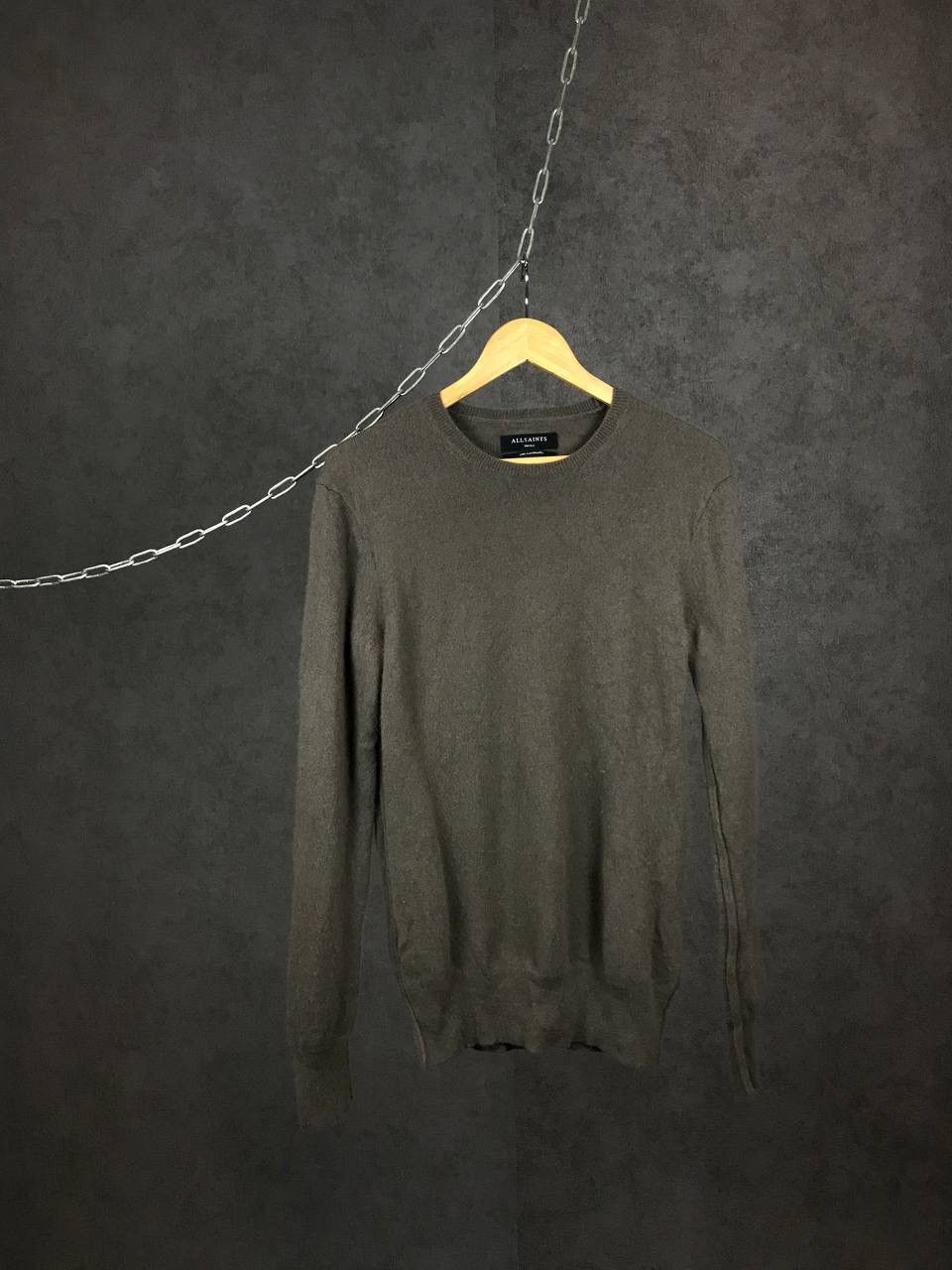 Allsaints Allsaints luxury streetwear cashmere sweater Size US S / EU 44-46 / 1 - 1 Thumbnail