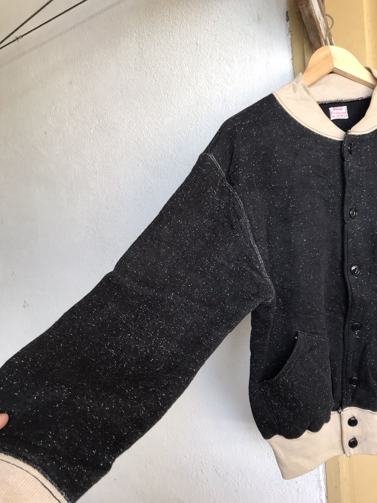 Japanese Brand Vintage Union Made Button Up Sweatshirt Size US L / EU 52-54 / 3 - 6 Thumbnail