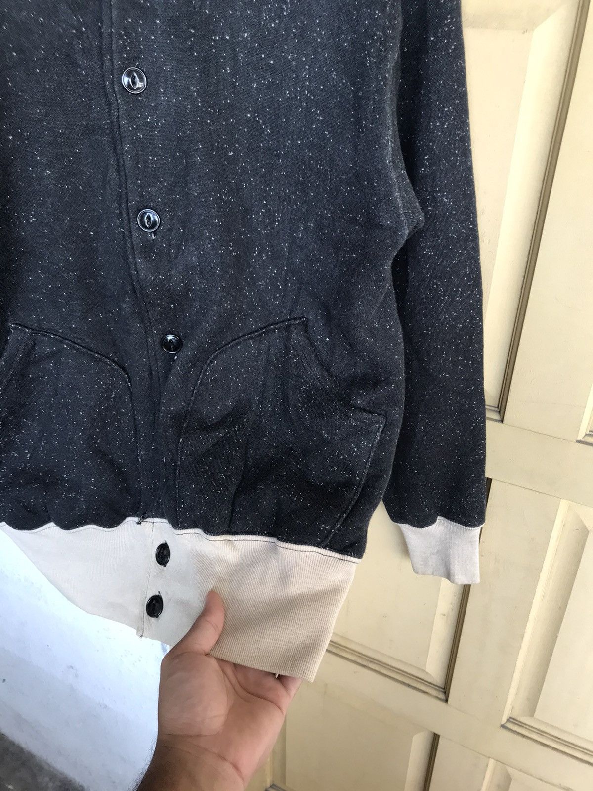 Japanese Brand Vintage Union Made Button Up Sweatshirt Size US L / EU 52-54 / 3 - 9 Thumbnail