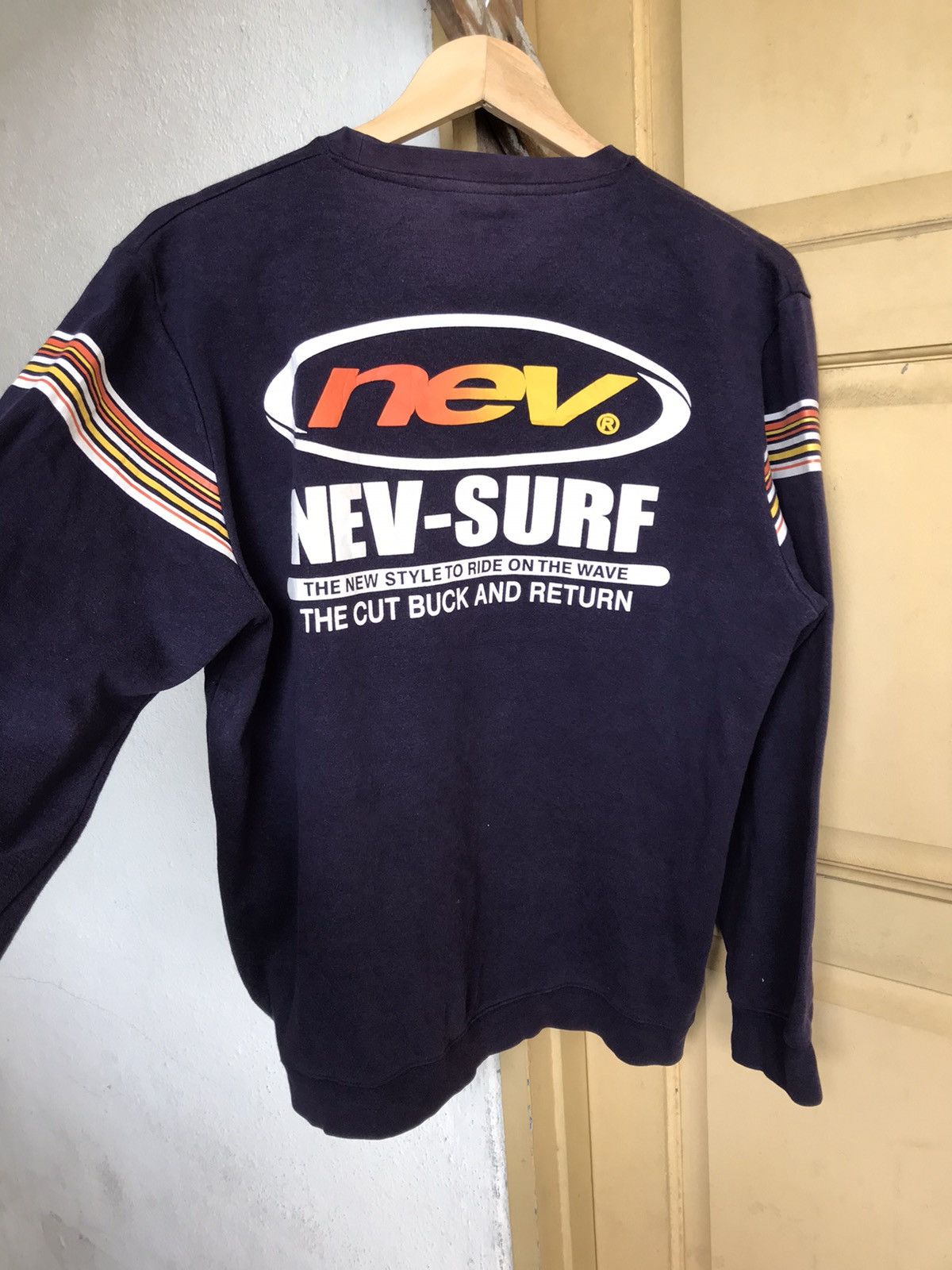 Other Nev Surf Style Big Logo Back Sweatshirt Size US L / EU 52-54 / 3 - 15 Thumbnail