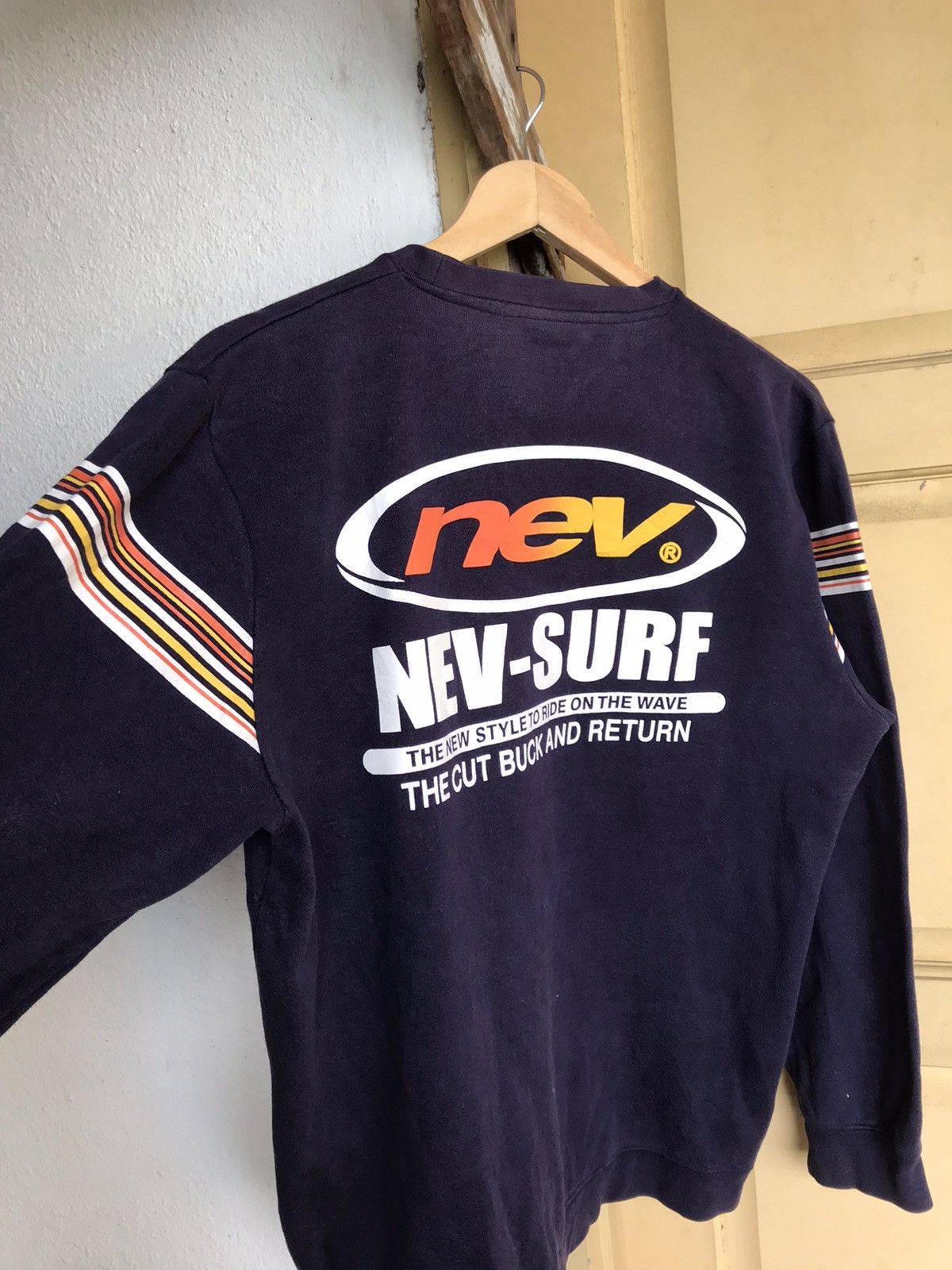 Other Nev Surf Style Big Logo Back Sweatshirt Size US L / EU 52-54 / 3 - 14 Thumbnail