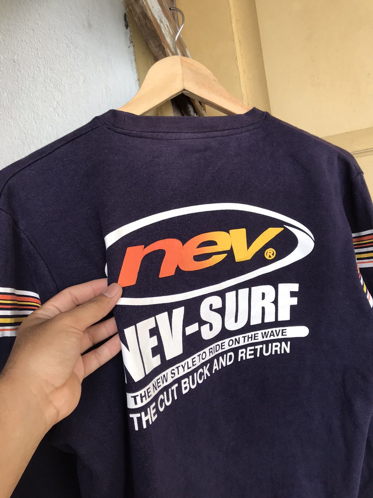 Other Nev Surf Style Big Logo Back Sweatshirt Size US L / EU 52-54 / 3 - 13 Thumbnail