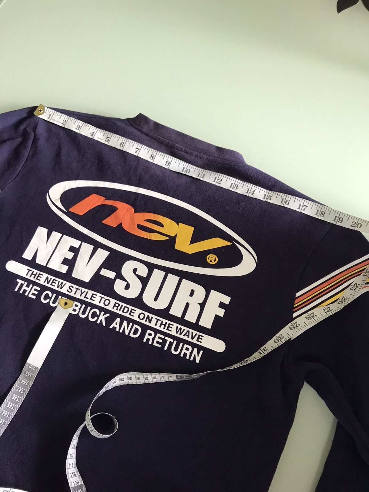 Other Nev Surf Style Big Logo Back Sweatshirt Size US L / EU 52-54 / 3 - 20 Thumbnail