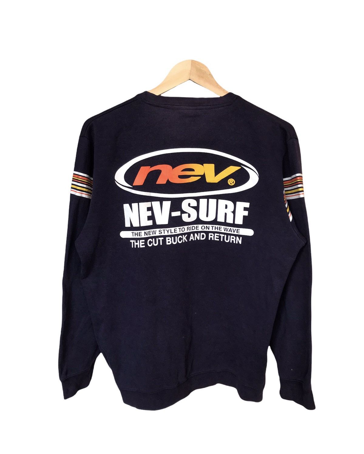 Other Nev Surf Style Big Logo Back Sweatshirt Size US L / EU 52-54 / 3 - 1 Thumbnail