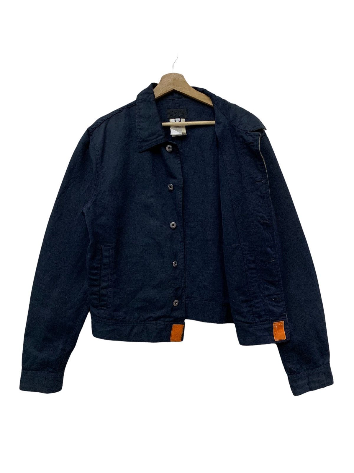 Dolce & Gabbana 🔥OG D&G DENIM JACKETS NAVY Size US M / EU 48-50 / 2 - 1 Thumbnail