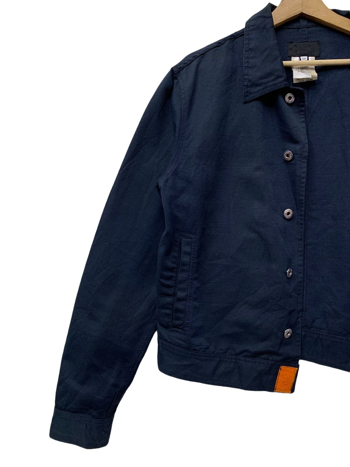 Dolce & Gabbana 🔥OG D&G DENIM JACKETS NAVY Size US M / EU 48-50 / 2 - 2 Thumbnail