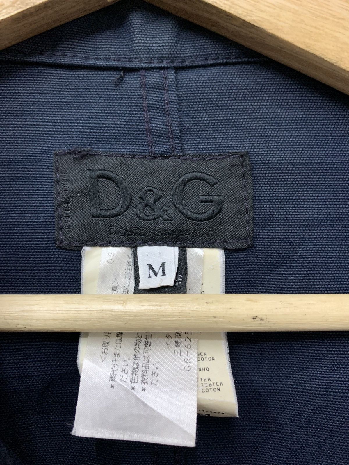 Dolce & Gabbana 🔥OG D&G DENIM JACKETS NAVY Size US M / EU 48-50 / 2 - 9 Thumbnail