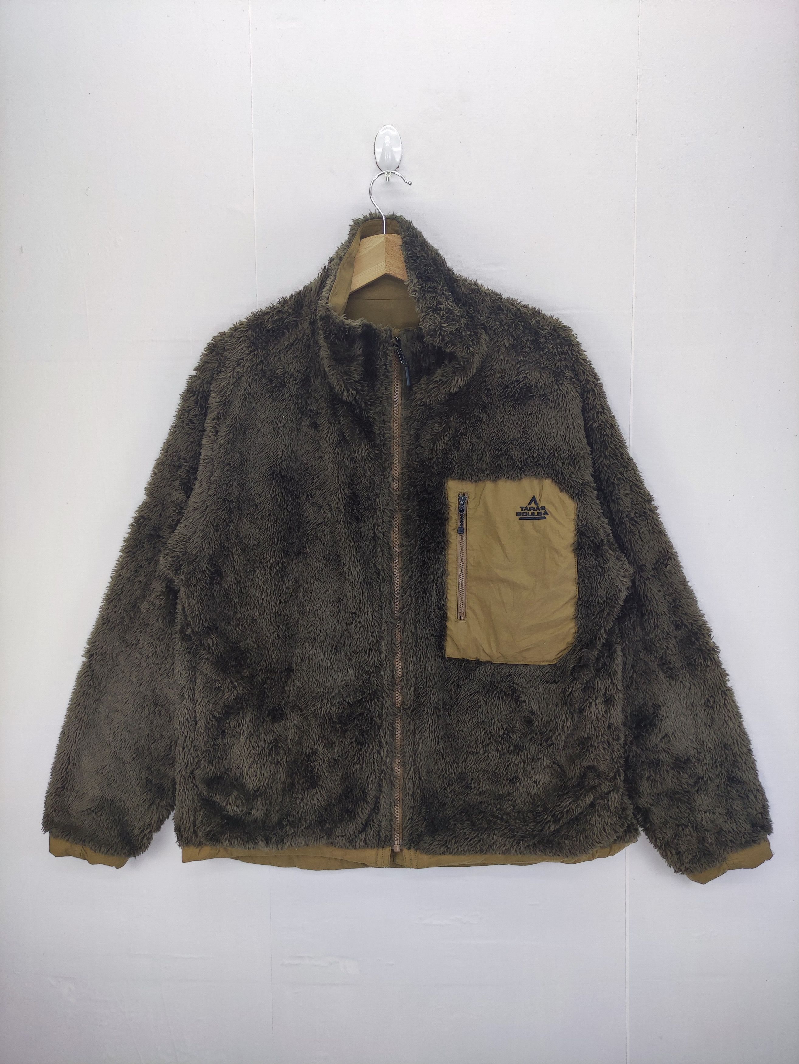 Vintage Vintage Tara's Boulba Reversible Fleece Jacket Zipper Size US L / EU 52-54 / 3 - 9 Thumbnail