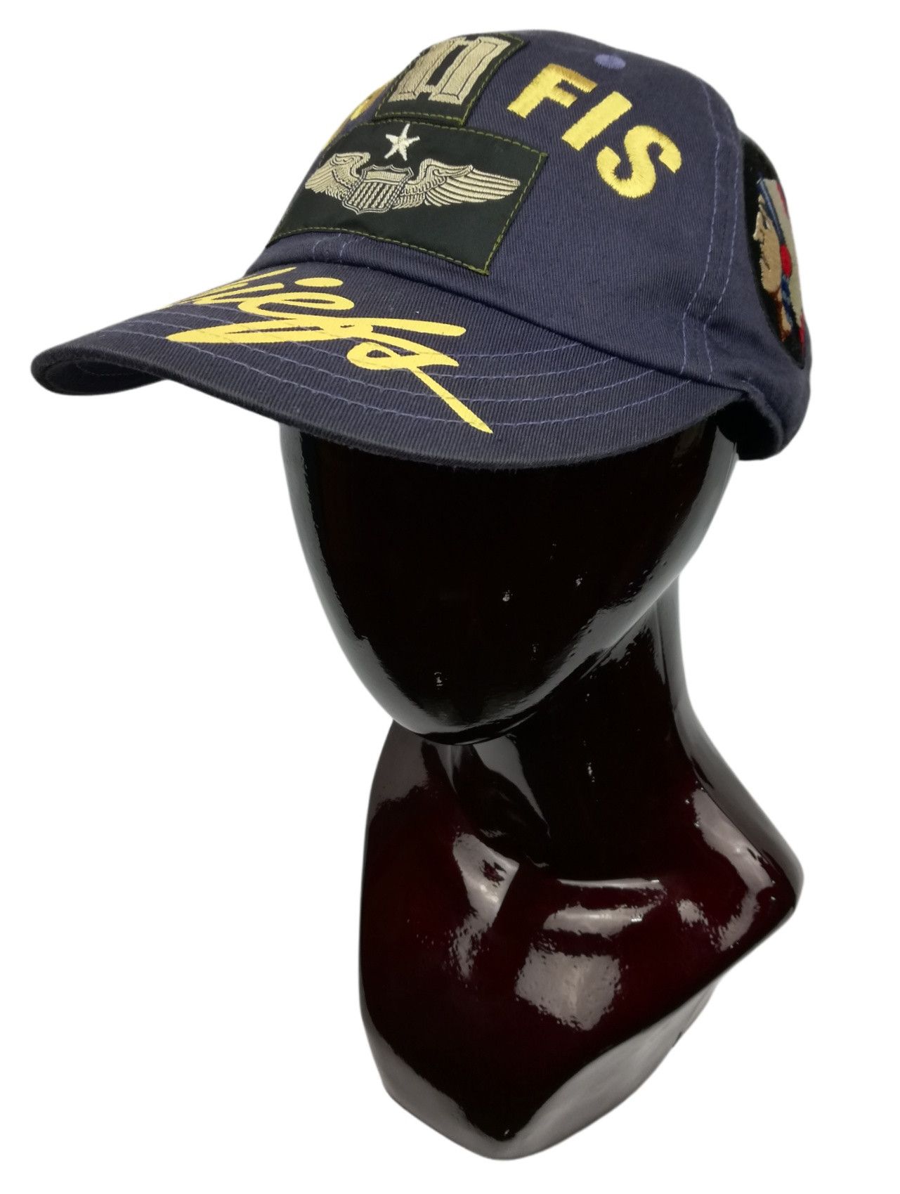 Buzz Rickson's × Toyo Enterprises 🔥USAF ✈️ Sabre Get F-86 PILOT Fourtn But First Flight Cap Size ONE SIZE - 2 Thumbnail
