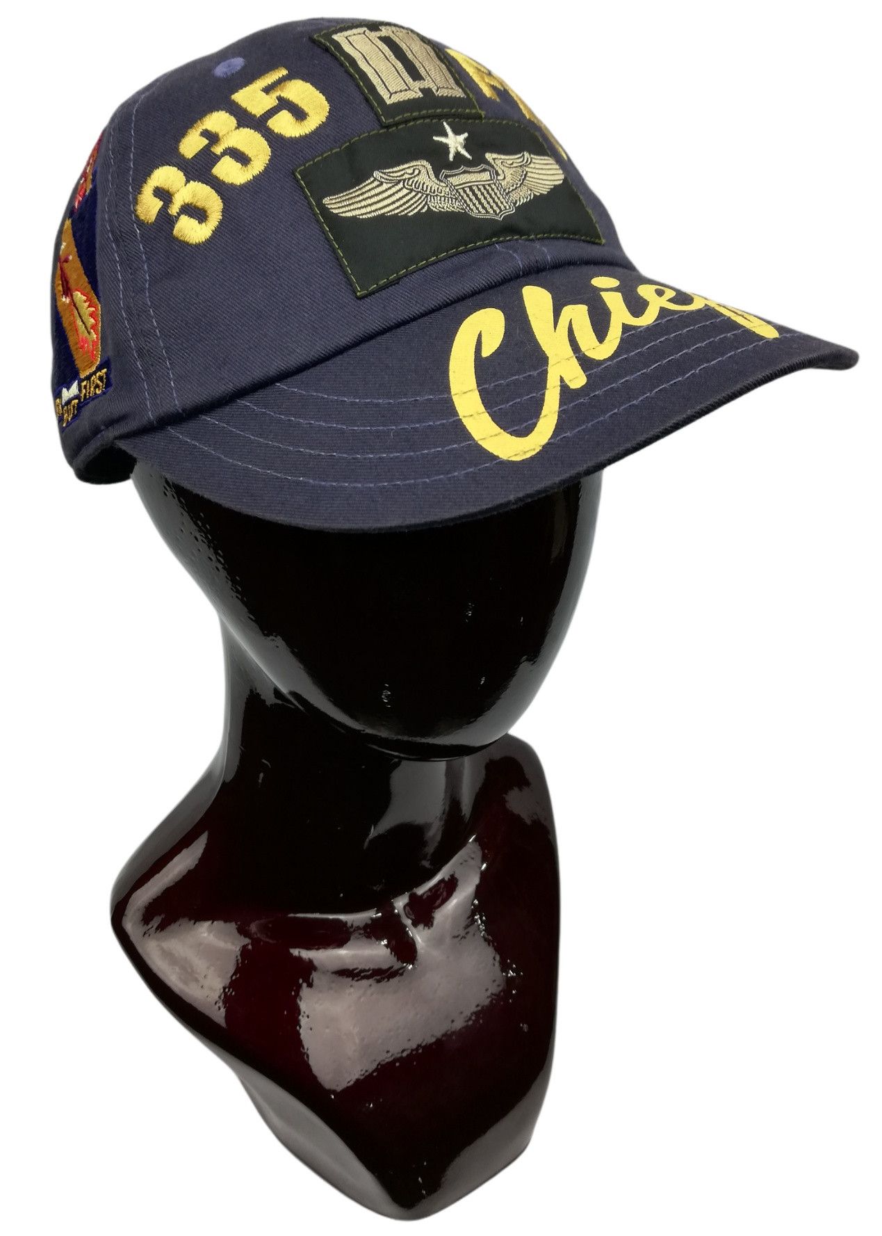 Buzz Rickson's × Toyo Enterprises 🔥USAF ✈️ Sabre Get F-86 PILOT Fourtn But First Flight Cap Size ONE SIZE - 8 Thumbnail