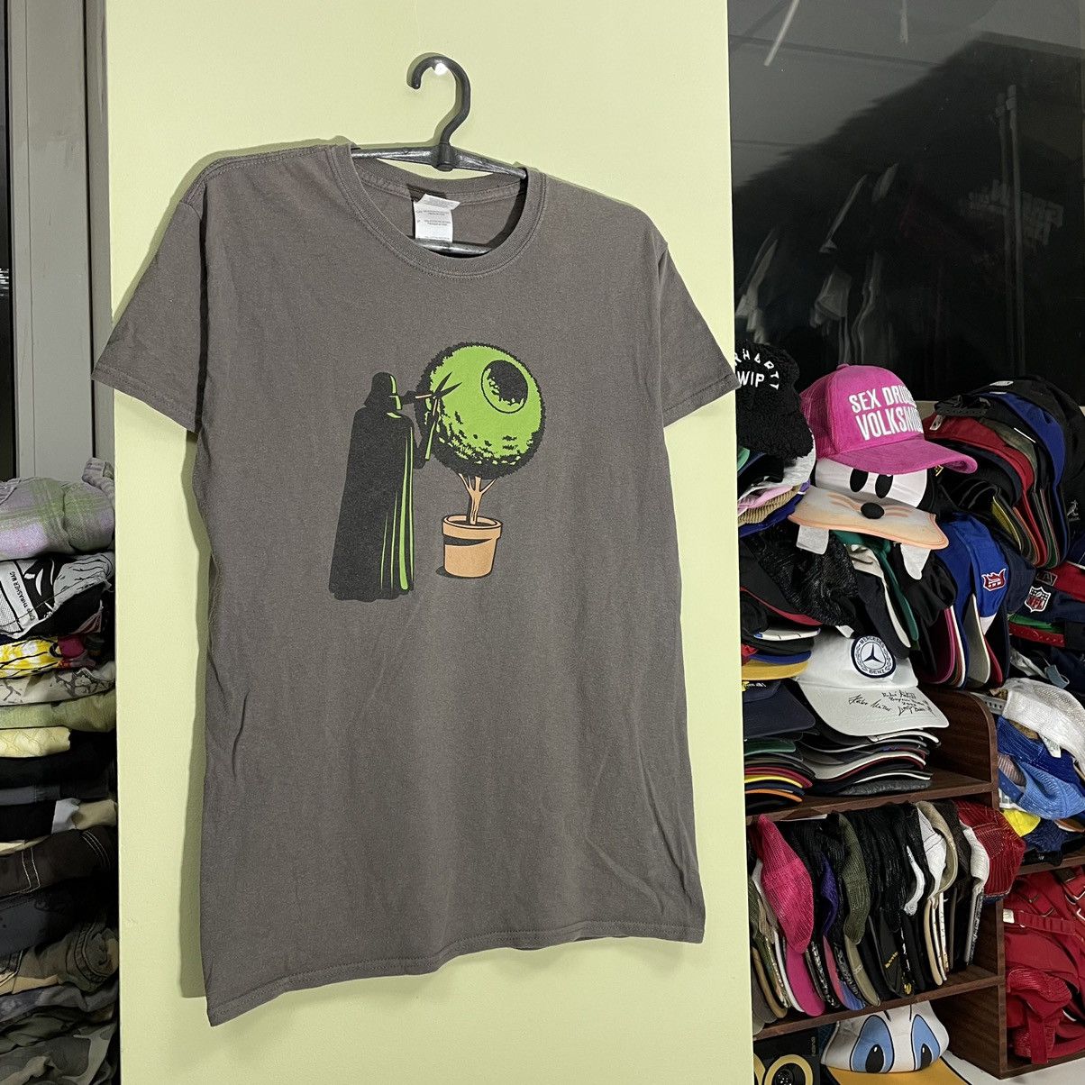 Star Wars Vintage Y2K Star Wars Horror Dark Wader Big Logo Tee Size US S / EU 44-46 / 1 - 2 Thumbnail