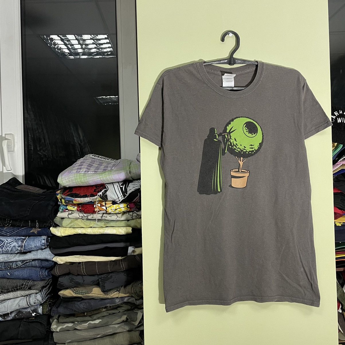 Star Wars Vintage Y2K Star Wars Horror Dark Wader Big Logo Tee Size US S / EU 44-46 / 1 - 3 Thumbnail