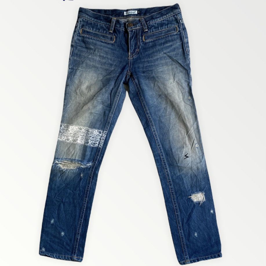 Undercover Fall04 Runway Jeans “Patti Smith” Size 28" / US 6 / IT 42 - 2 Thumbnail
