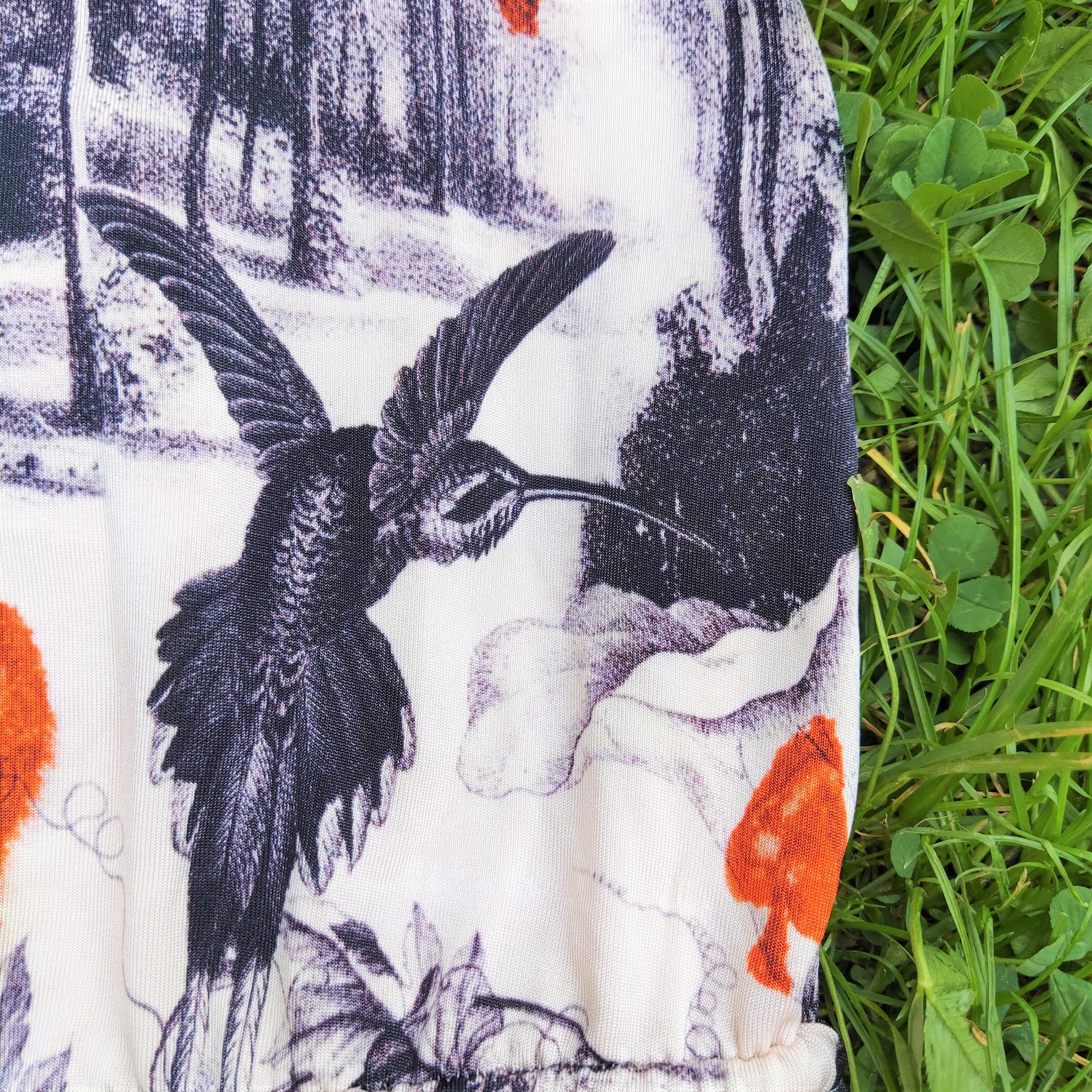 Jean Paul Gaultier Jean Paul Gaultier Card Bird Tee Top Bodycon Mini Dress Size M / US 6-8 / IT 42-44 - 11 Thumbnail