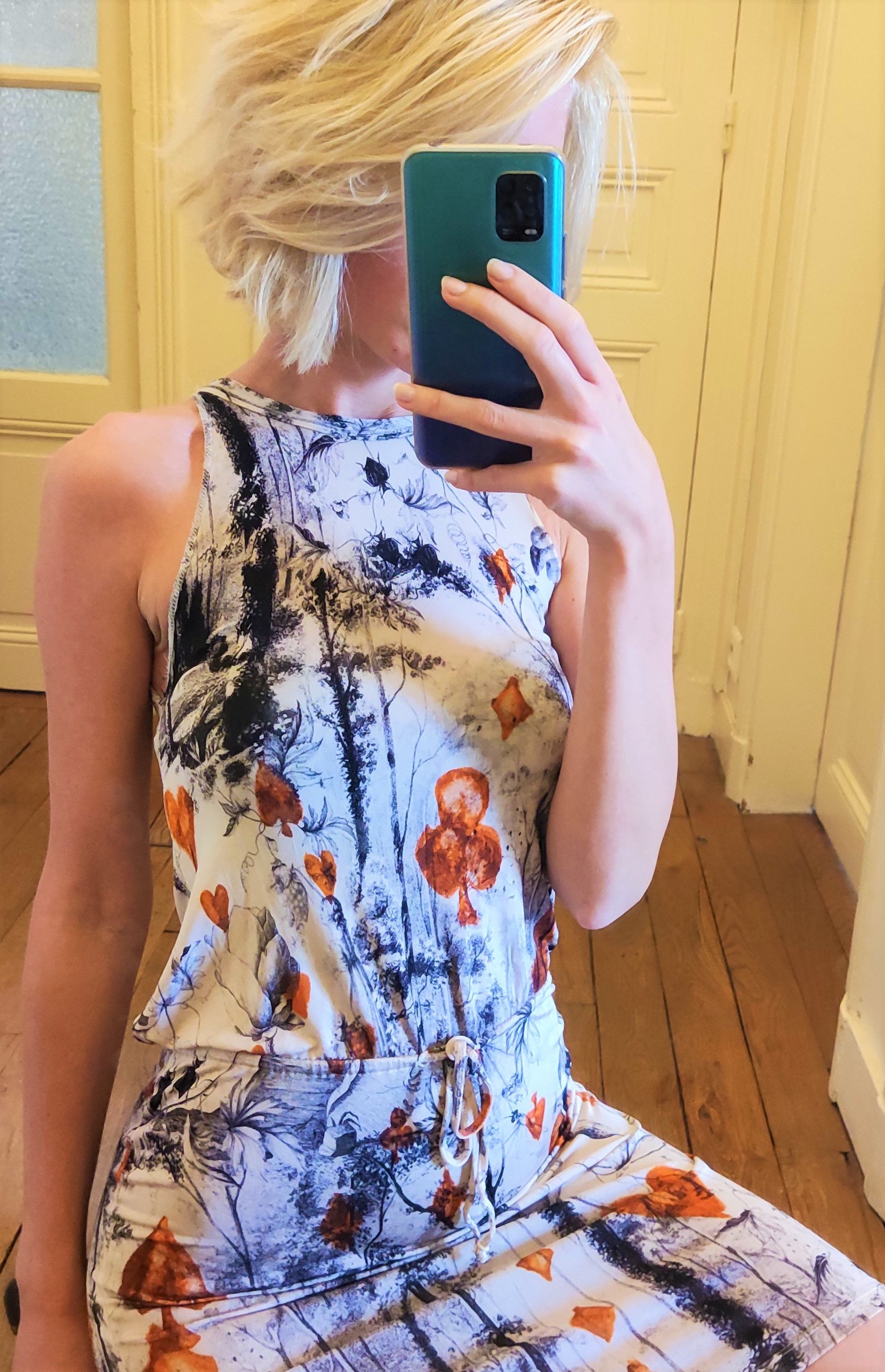 Jean Paul Gaultier Jean Paul Gaultier Card Bird Tee Top Bodycon Mini Dress Size M / US 6-8 / IT 42-44 - 9 Thumbnail