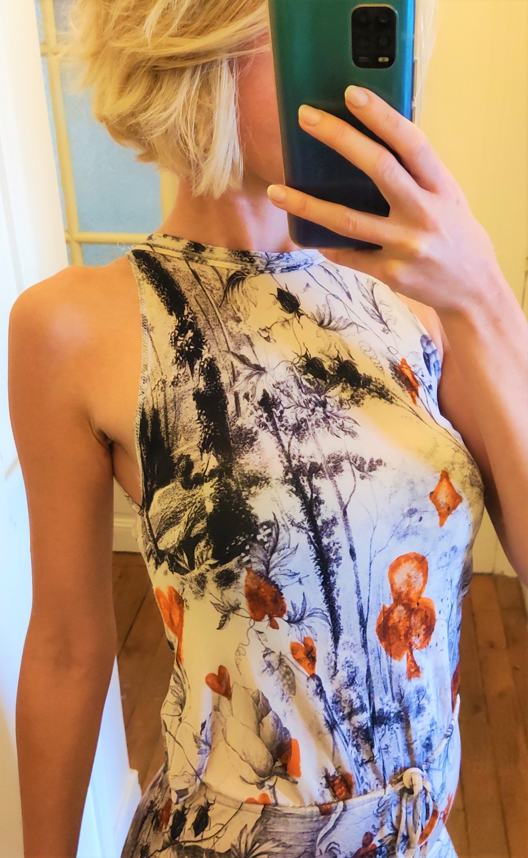 Jean Paul Gaultier Jean Paul Gaultier Card Bird Tee Top Bodycon Mini Dress Size M / US 6-8 / IT 42-44 - 2 Thumbnail