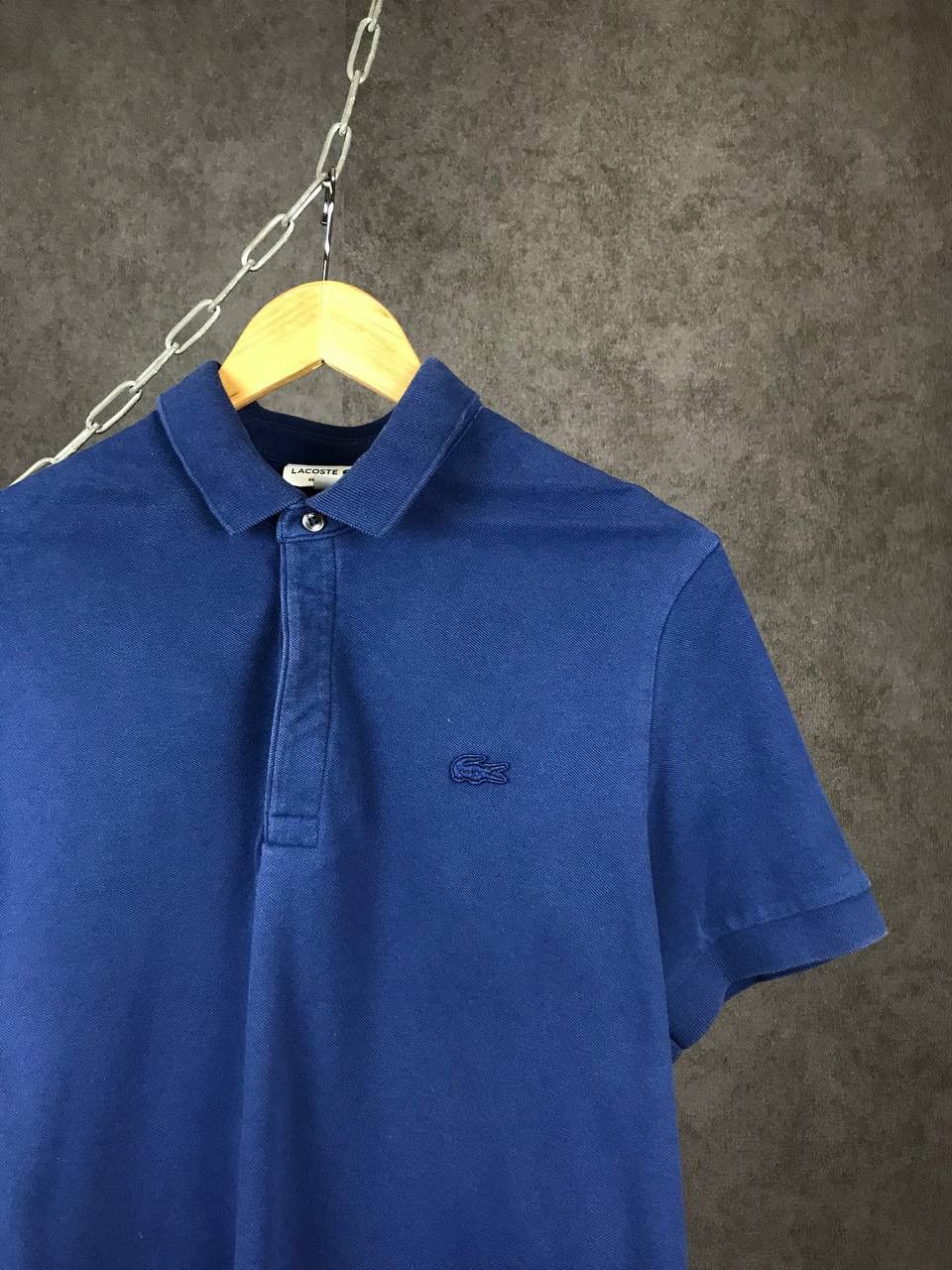 Lacoste Lacoste luxury streetwear blue crocodile polo tee Size US M / EU 48-50 / 2 - 2 Thumbnail