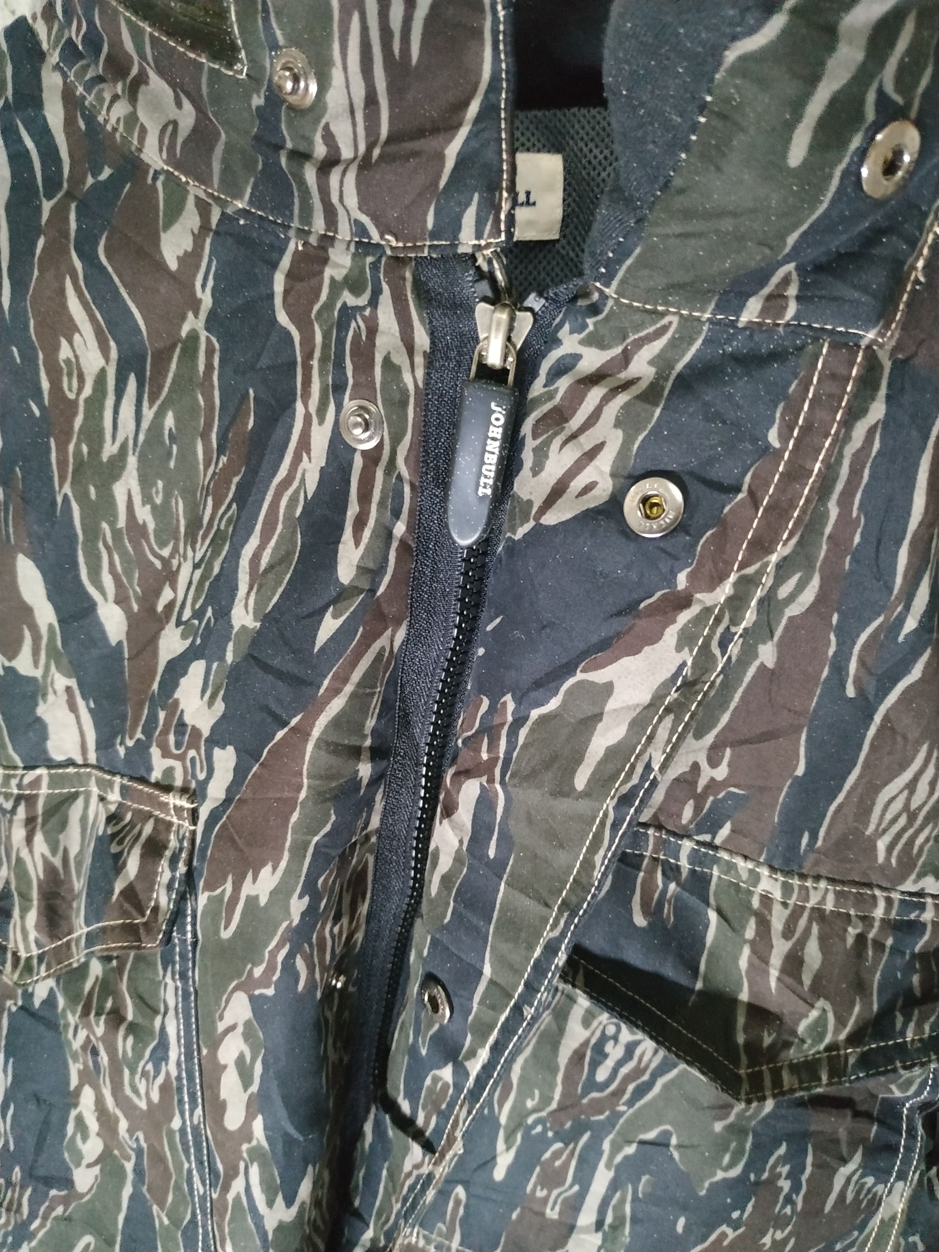 Johnbull × Vintage Vintage John Bull Camo Hooded Jacket Size US L / EU 52-54 / 3 - 6 Thumbnail